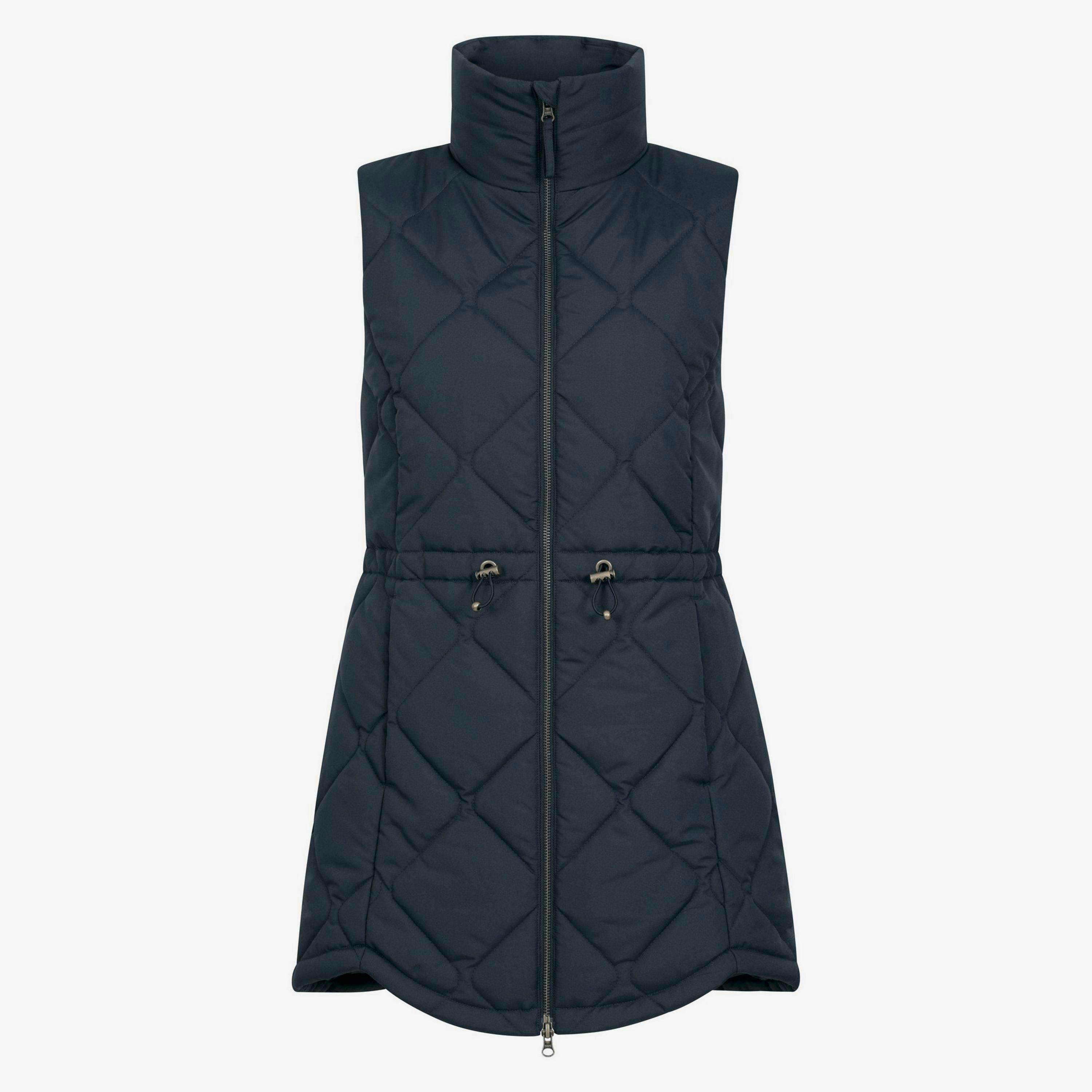 Mountain Warehouse Womens/Ladies Rye Quilted Long Length Gilet , view 1 of 5