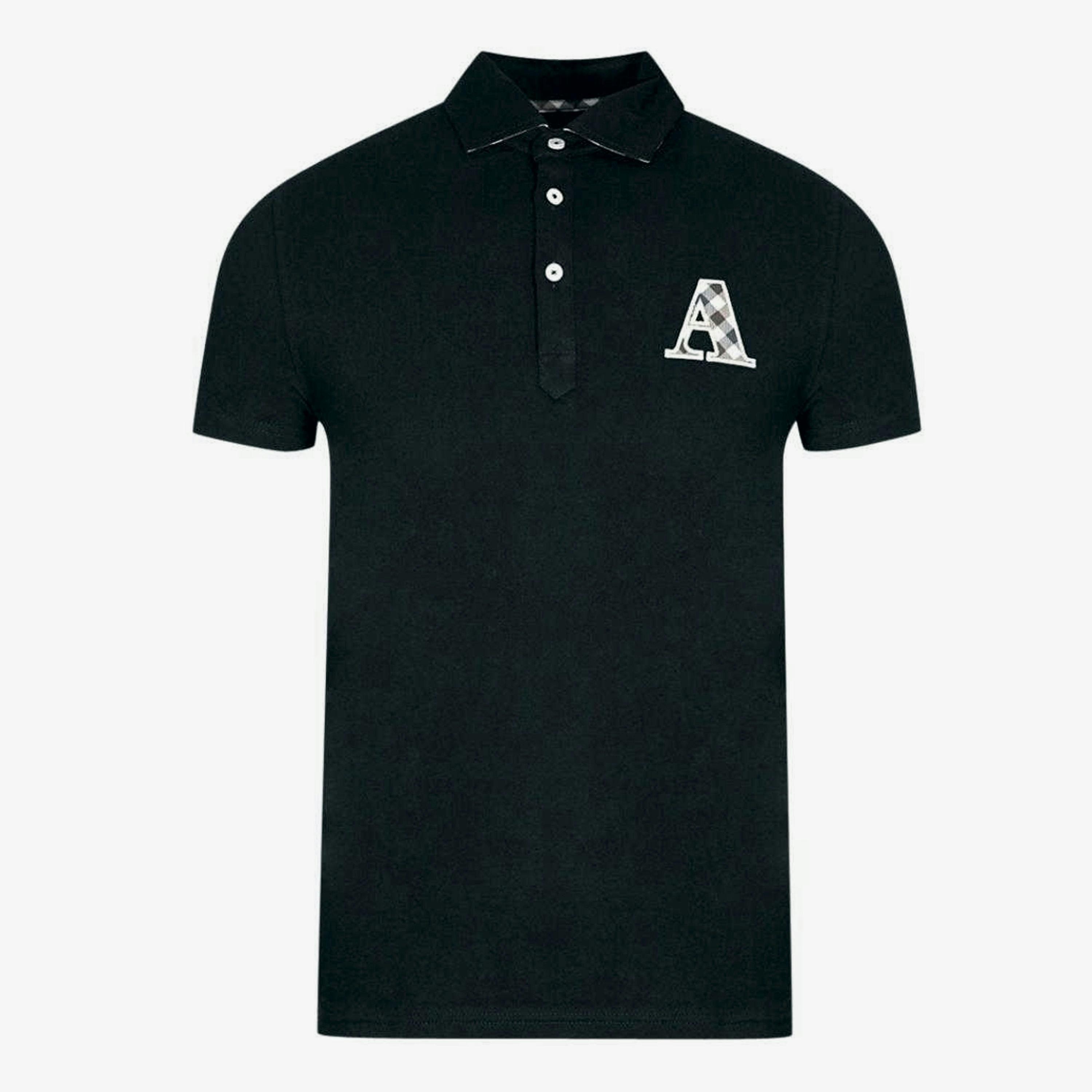 Aquascutum Unisex Adult Checked Logo Polo Shirt , view 1 of 1