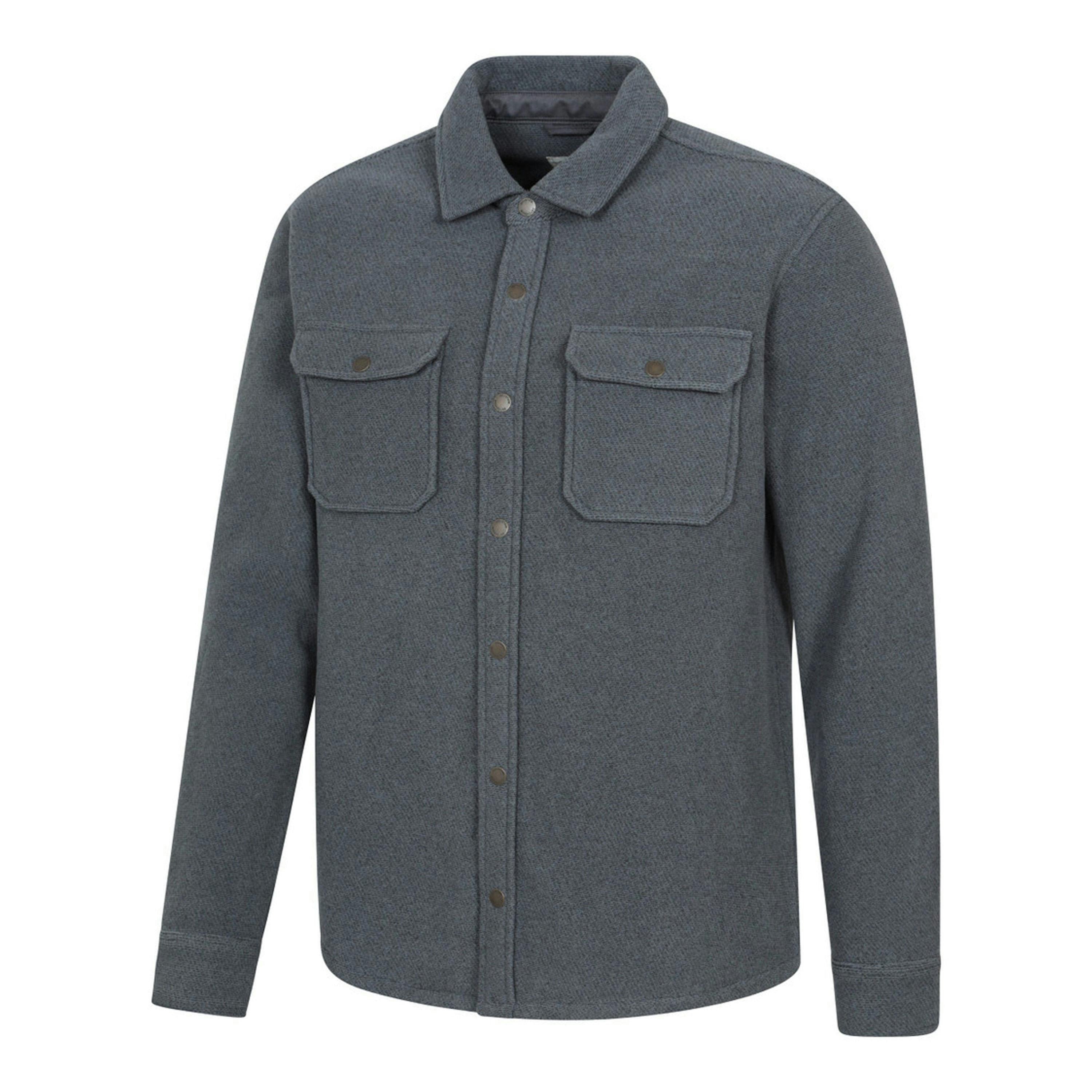 Mountain Warehouse Mens Dresden Melange Shirt , view 3 of 4