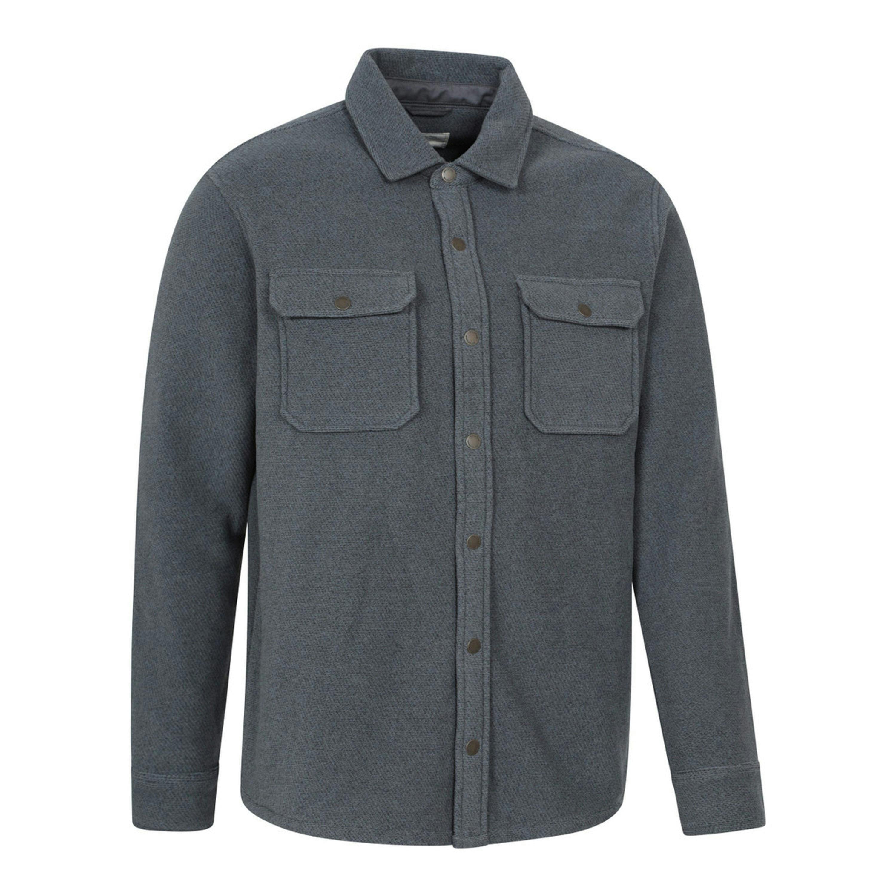 Mountain Warehouse Mens Dresden Melange Shirt , view 4 of 4