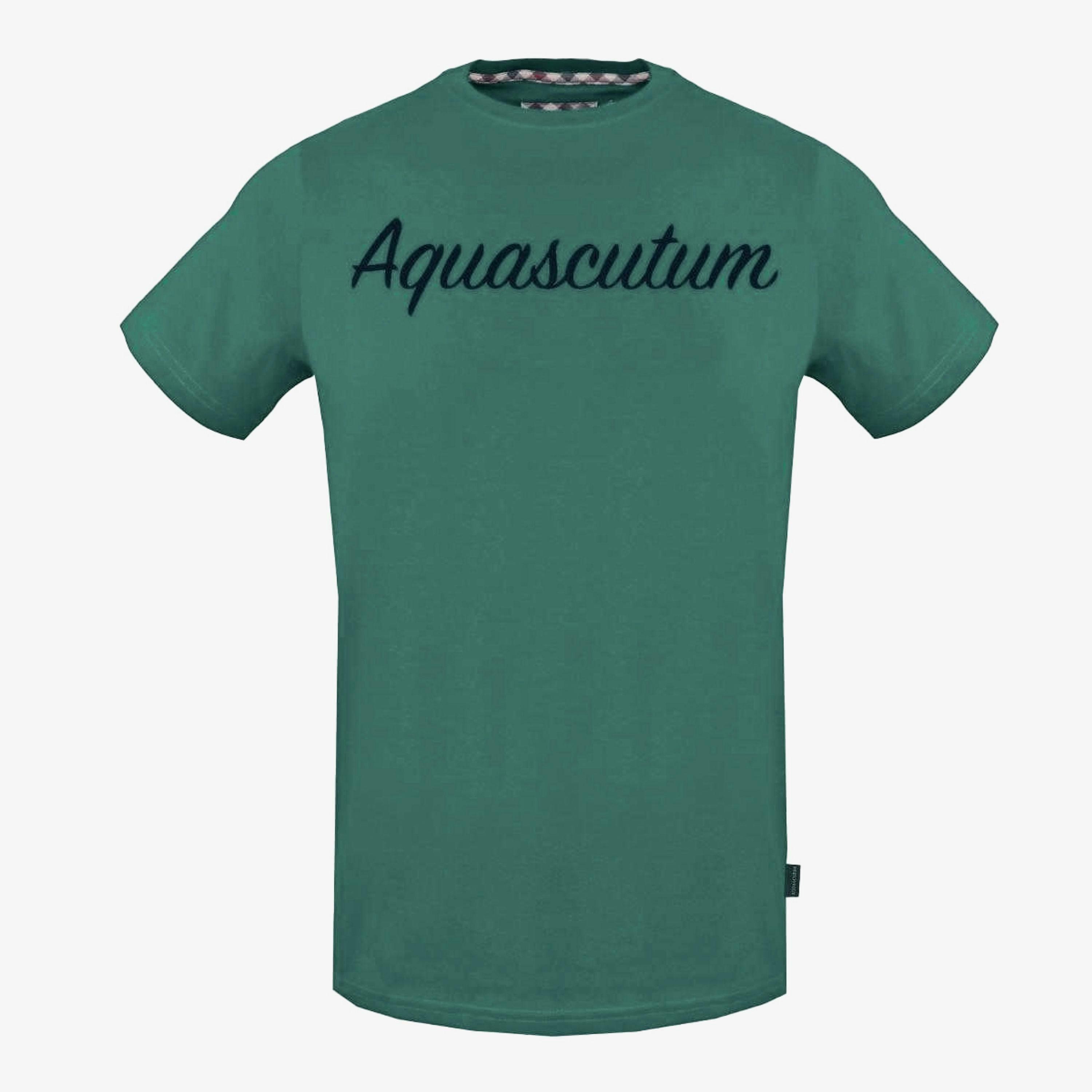 Aquascutum Mens Signature Logo T-Shirt , view 1 of 1