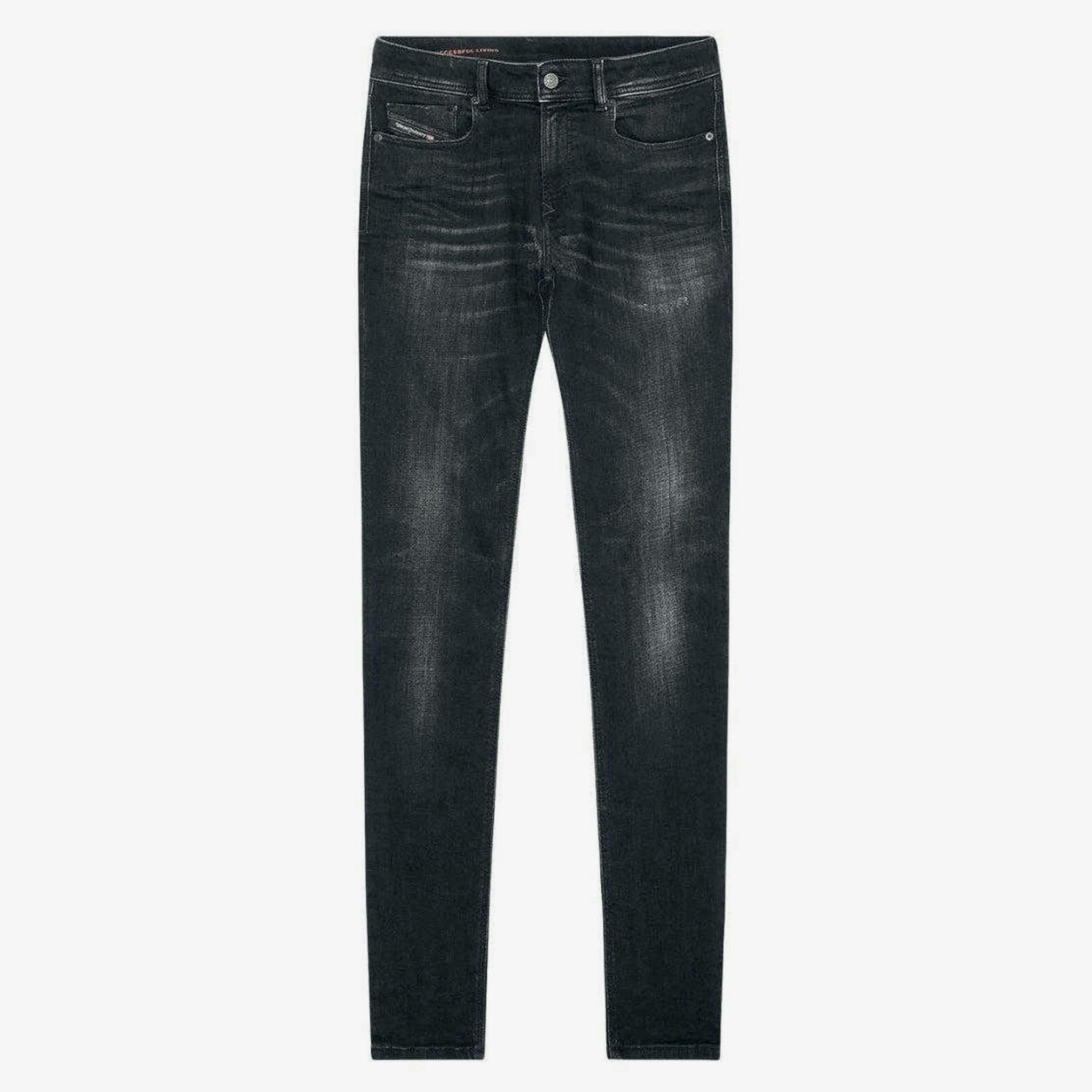Diesel Mens Sleenker Destroyed Denim Reinforced Jeans , view 1 of 1