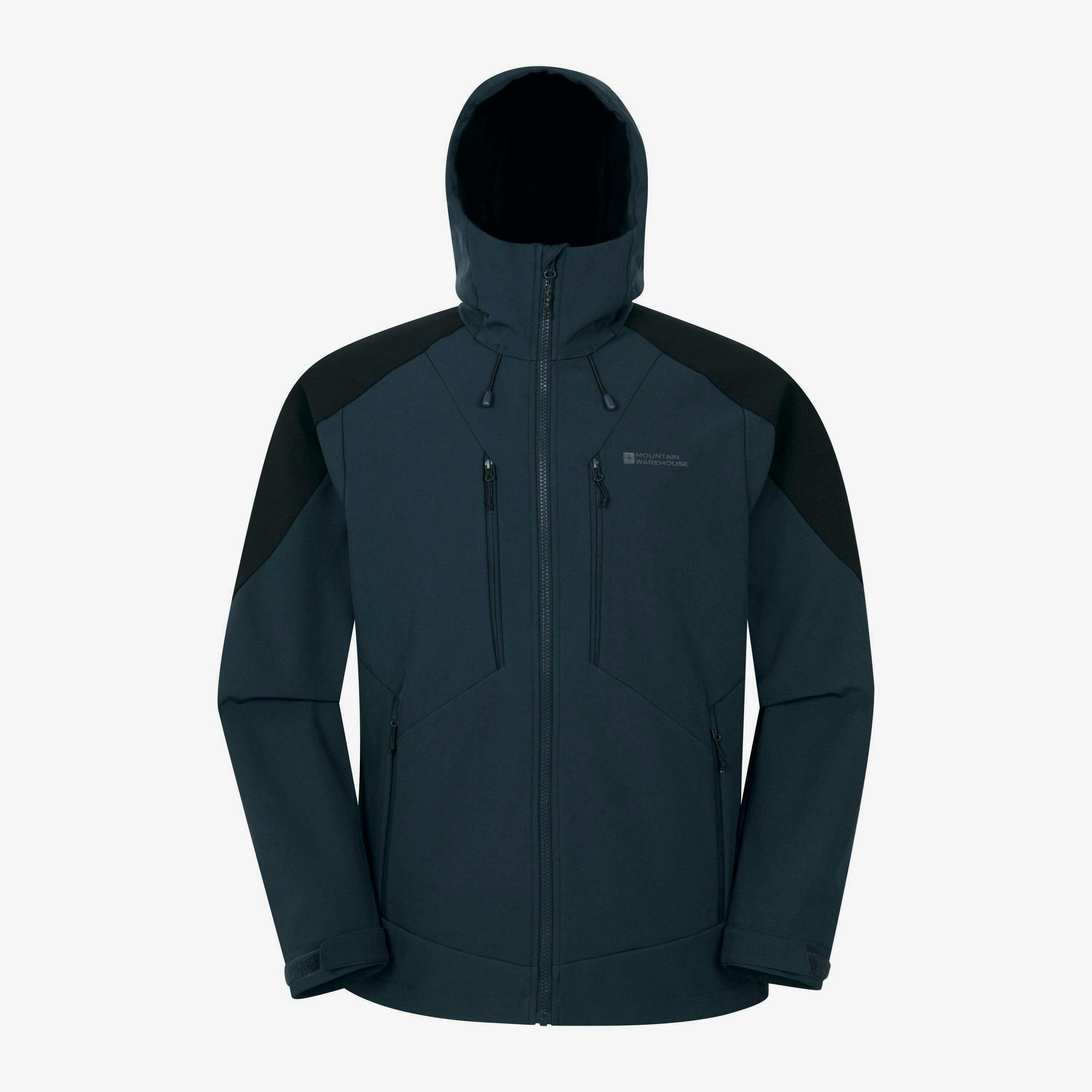 Mountain Warehouse Mens Radius Recycled Soft Shell Jacket , view 1 of 1