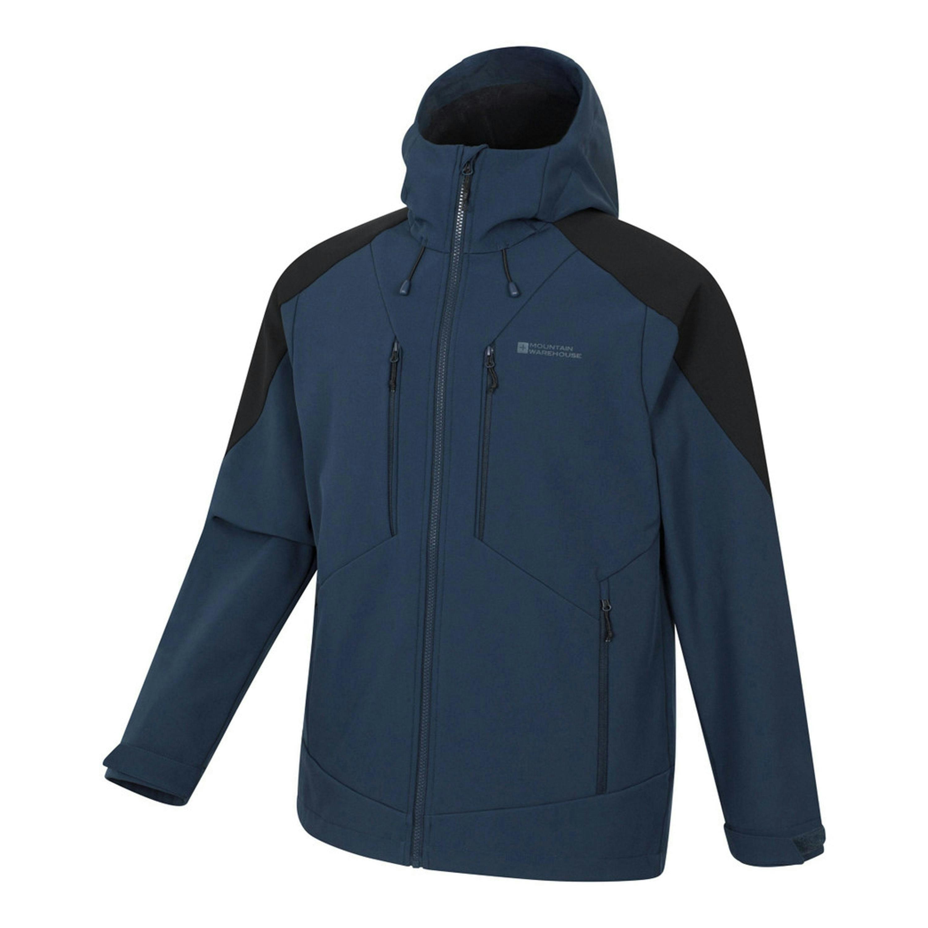Mountain Warehouse Mens Radius Recycled Soft Shell Jacket , view 3 of 3