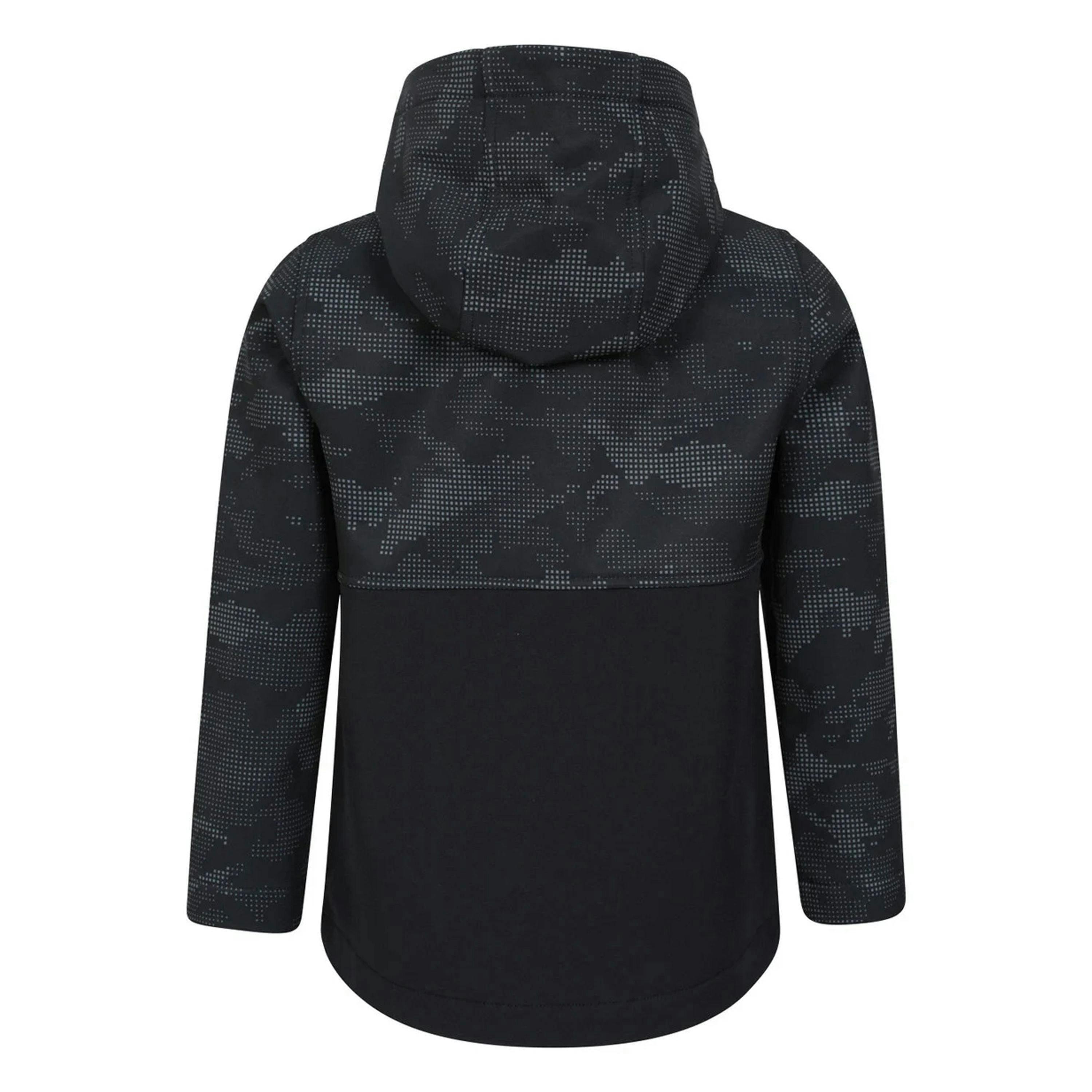 Mountain Warehouse Childrens/Kids Exodus Camouflage Soft Shell Jacket , view 2 of 4
