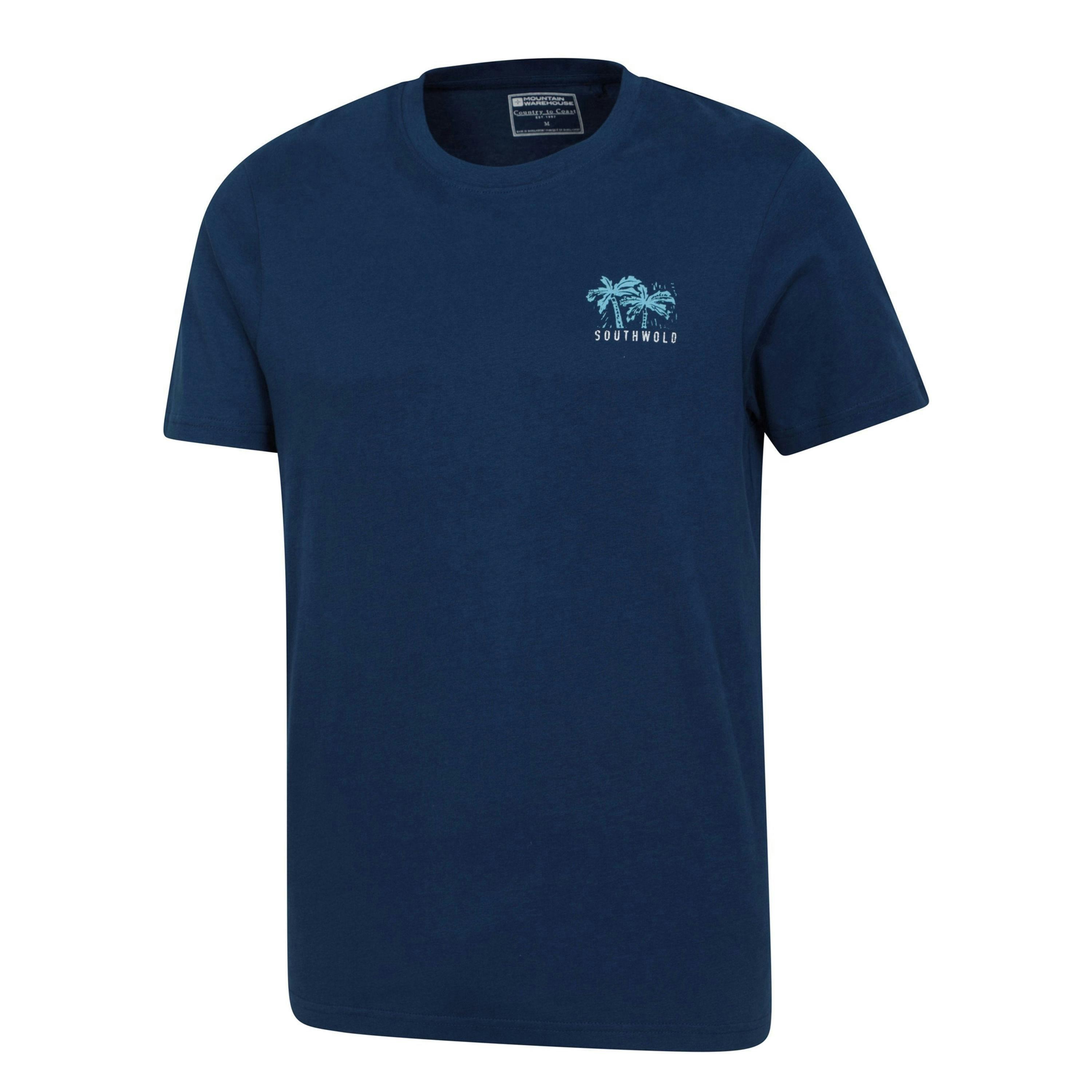 Mountain Warehouse Mens Southwold Back Print Organic T-Shirt , view 4 of 4