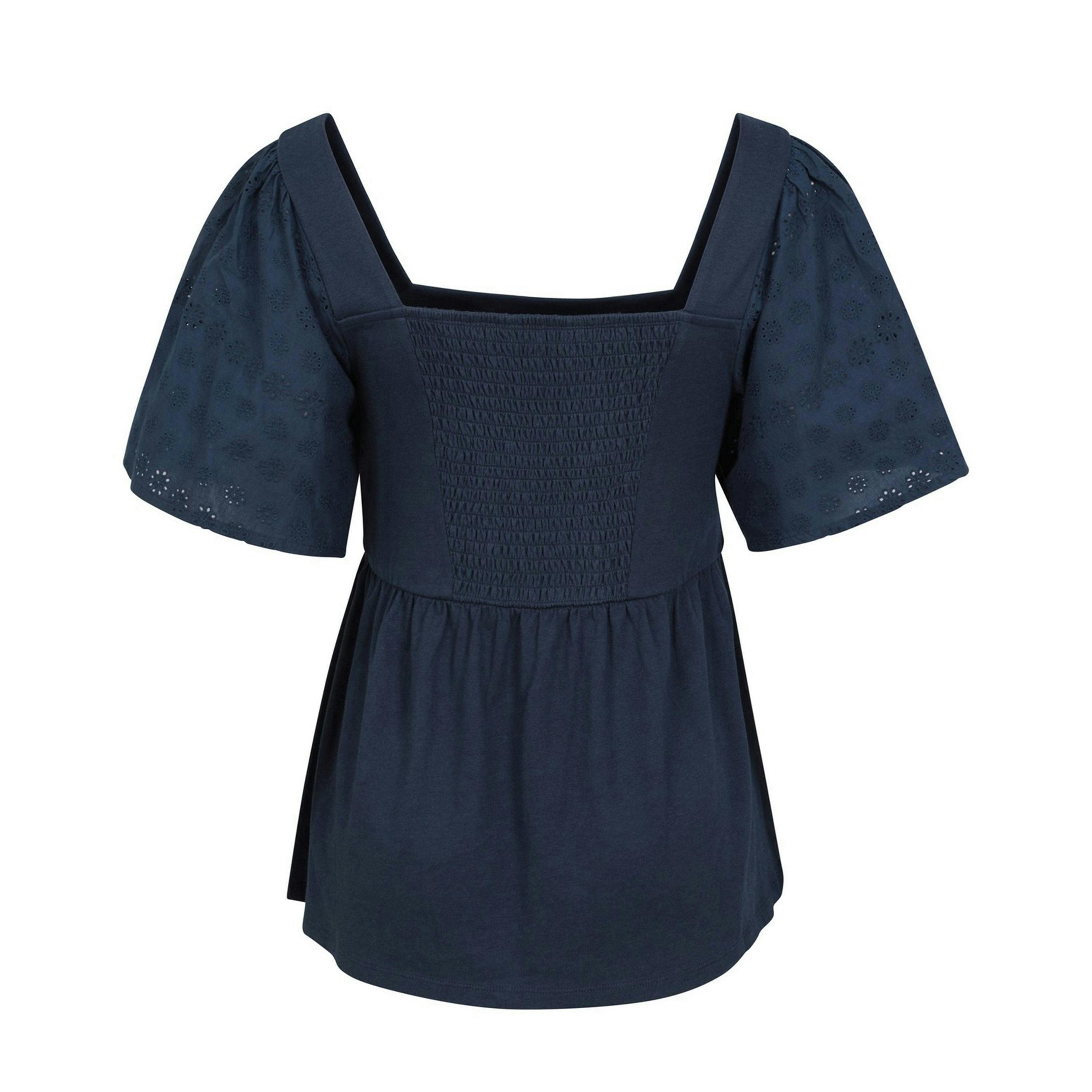 Mountain Warehouse Womens/Ladies Verona Broderie Sleeve Top , view 2 of 4