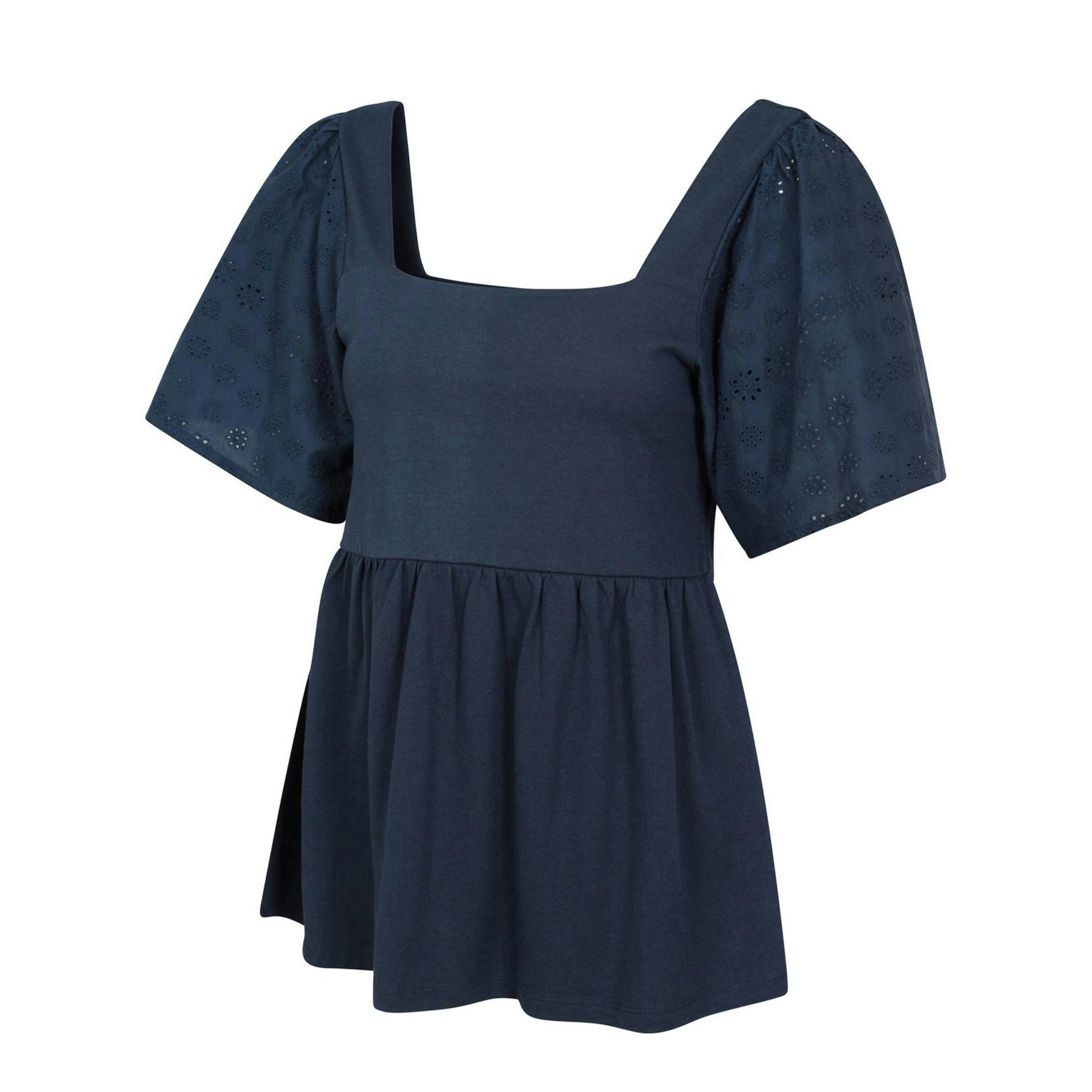 Mountain Warehouse Womens/Ladies Verona Broderie Sleeve Top , view 3 of 4