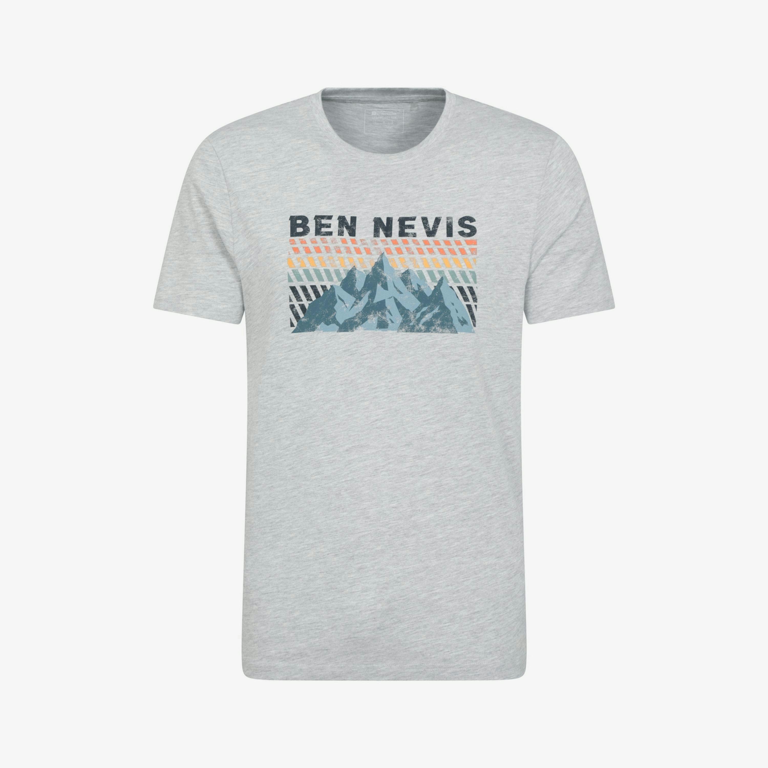 Mountain Warehouse Mens Ben Nevis Graphic T-Shirt , view 1 of 4