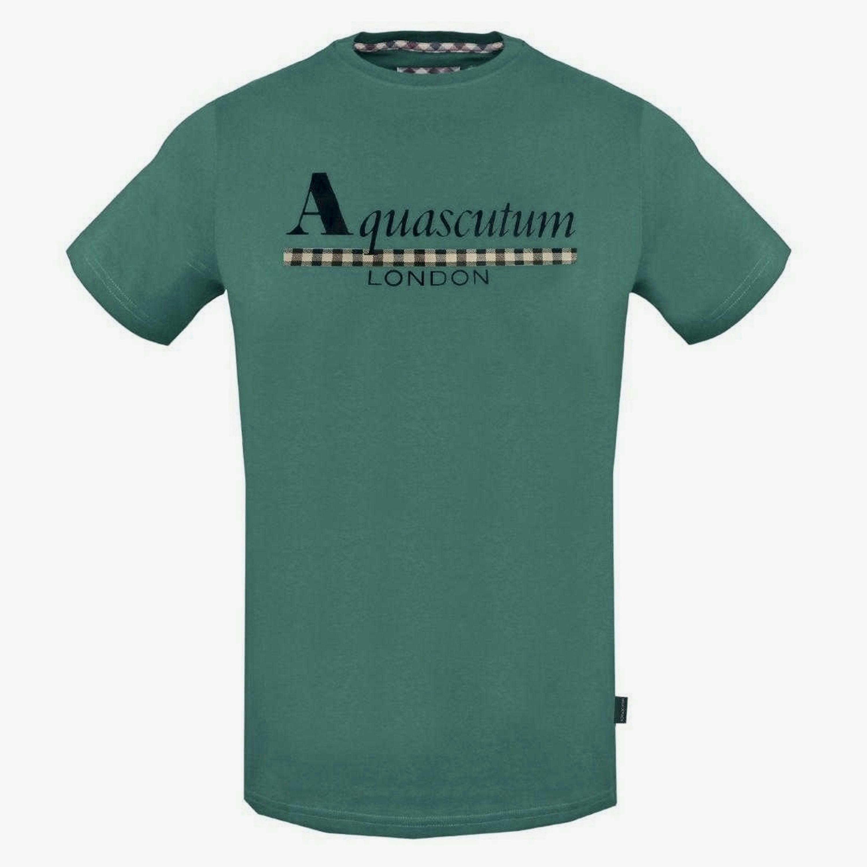 Aquascutum Mens Strip Logo T-Shirt , view 1 of 1