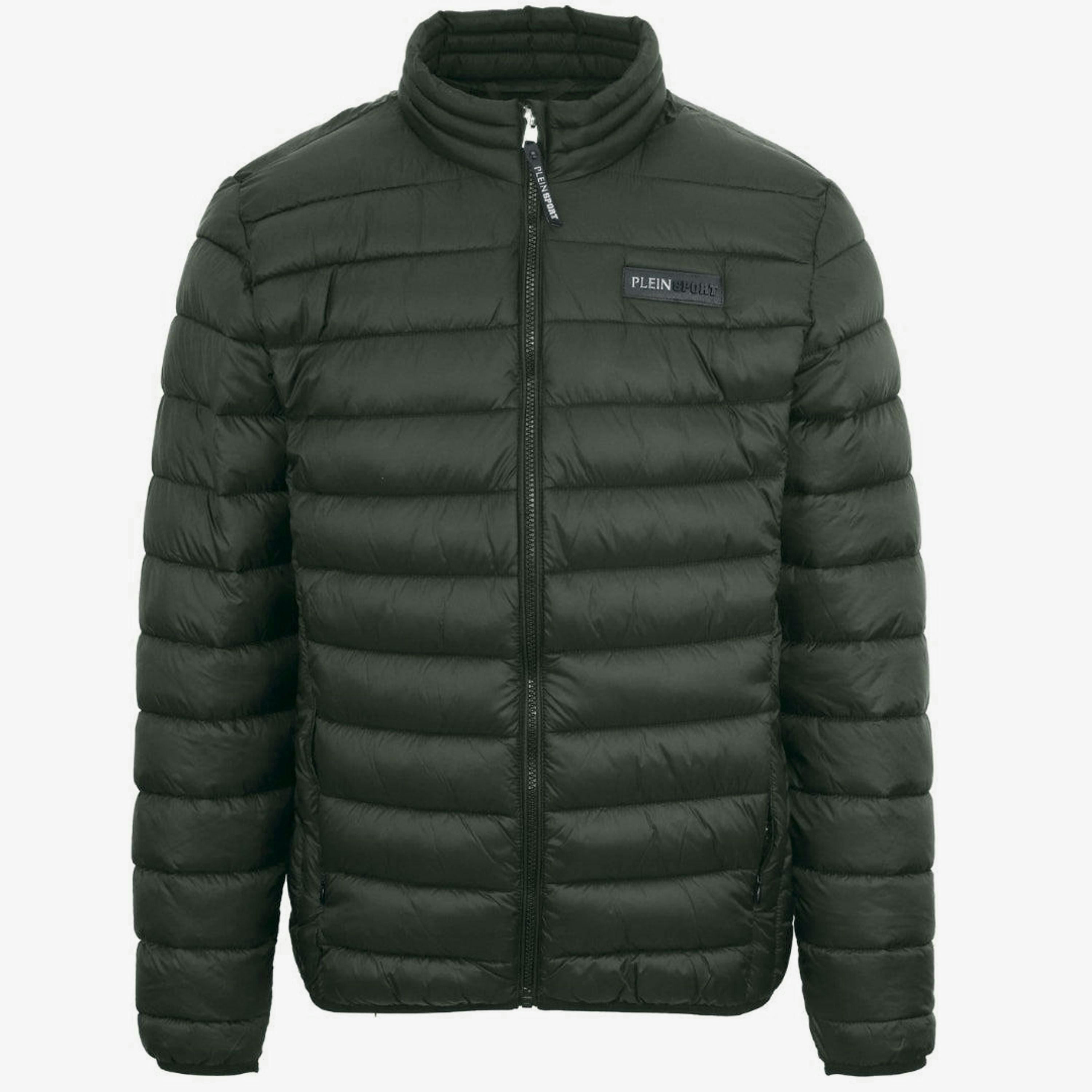 Plein Sport Mens Patch Logo Padded Jacket , view 1 of 1