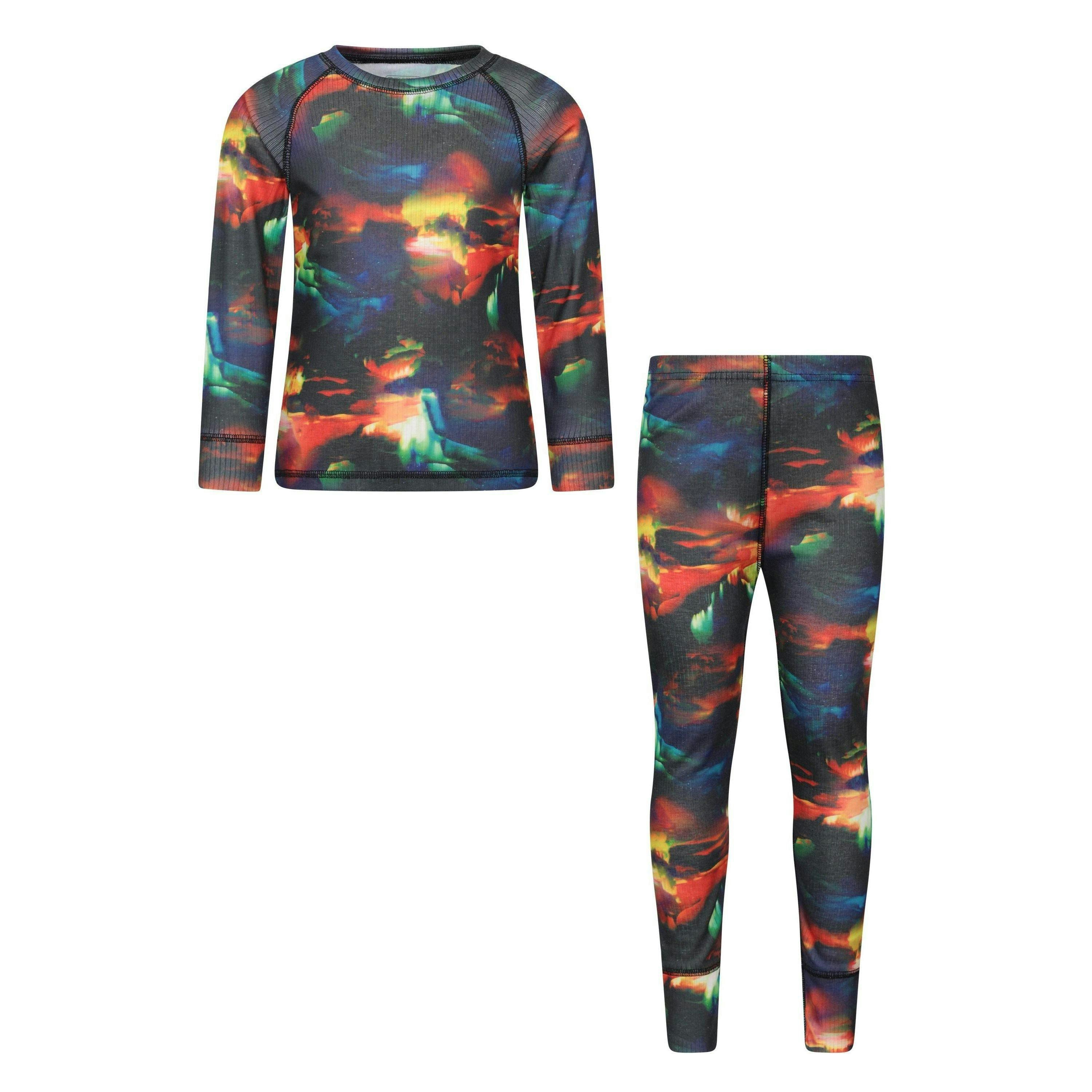 Mountain Warehouse Childrens/Kids Talus Geometric Base Layer Set , view 1 of 1