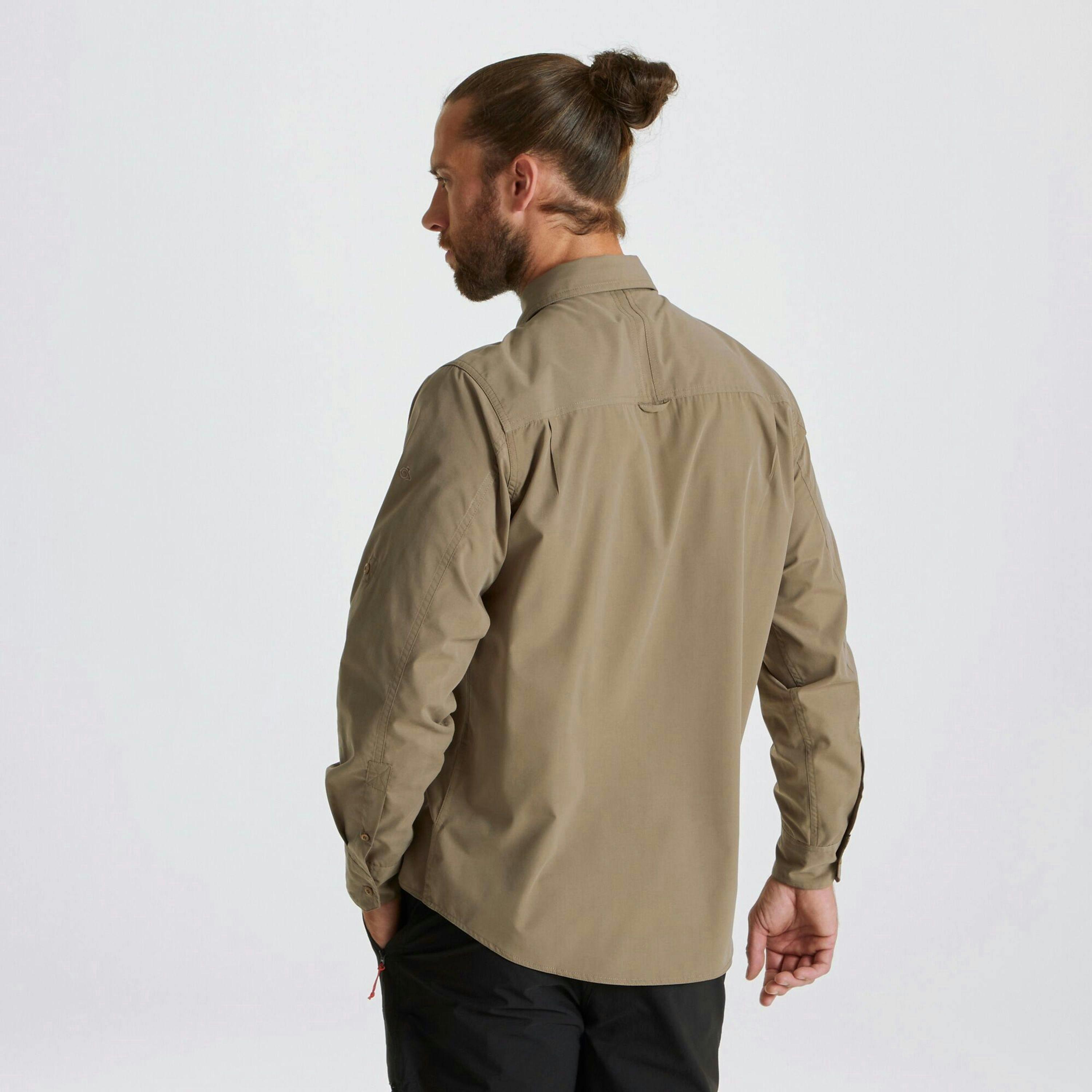 Craghoppers Mens Expert Kiwi Long-Sleeved Shirt , view 2 of 4