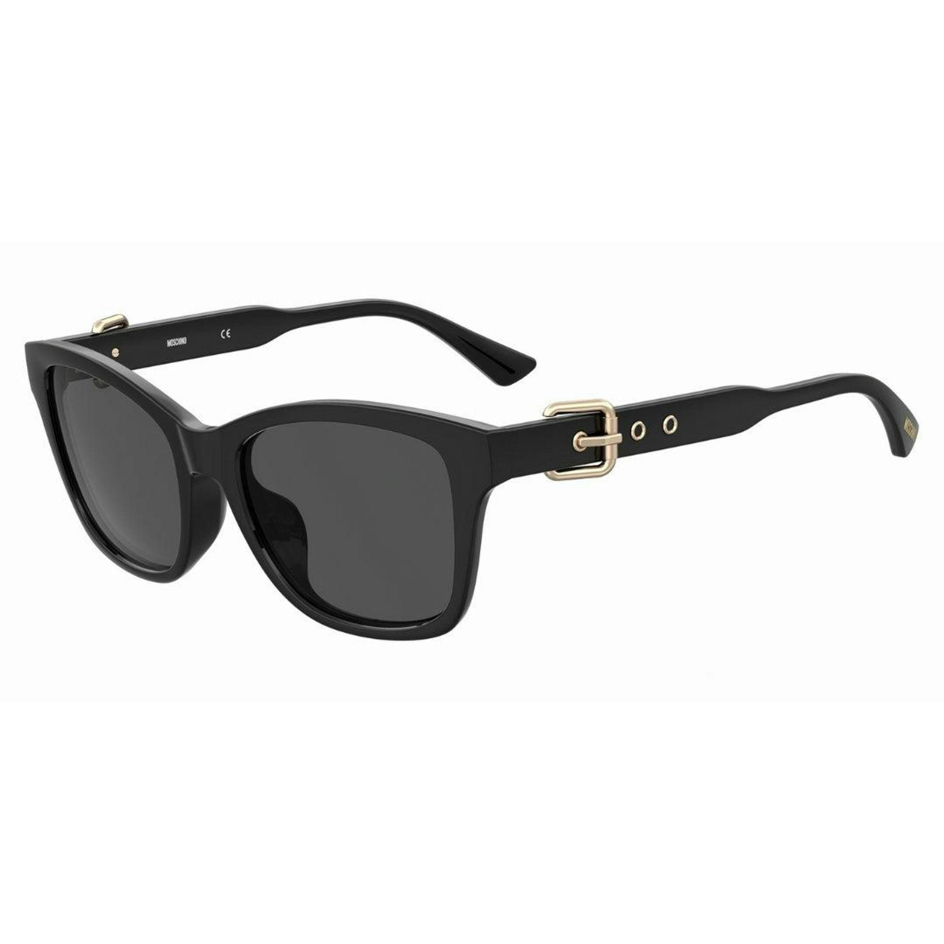 Moschino Unisex Adult Buckle Detail Sunglasses , view 2 of 3