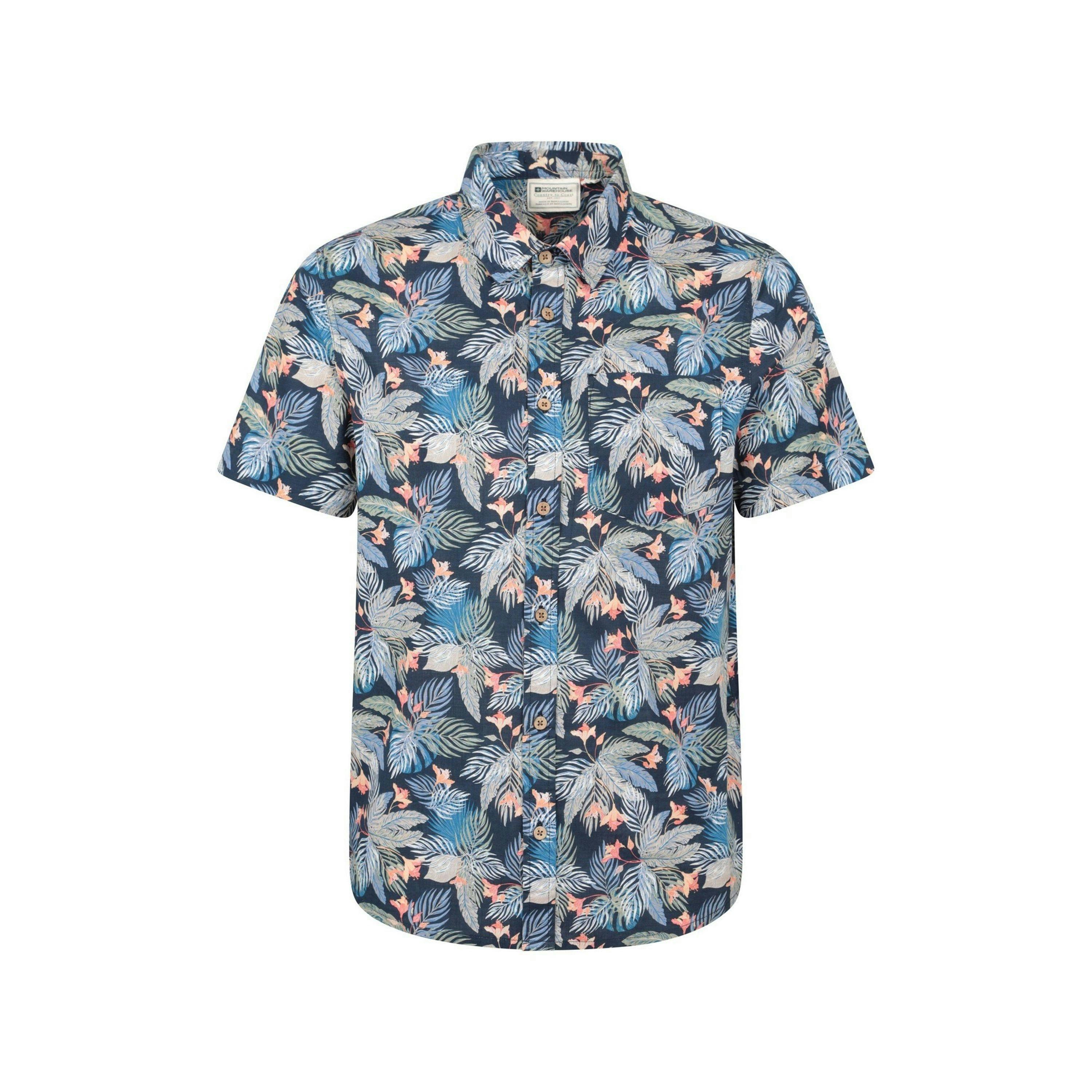 Mountain Warehouse Mens Tropical Short-Sleeved Shirt , view 1 of 4