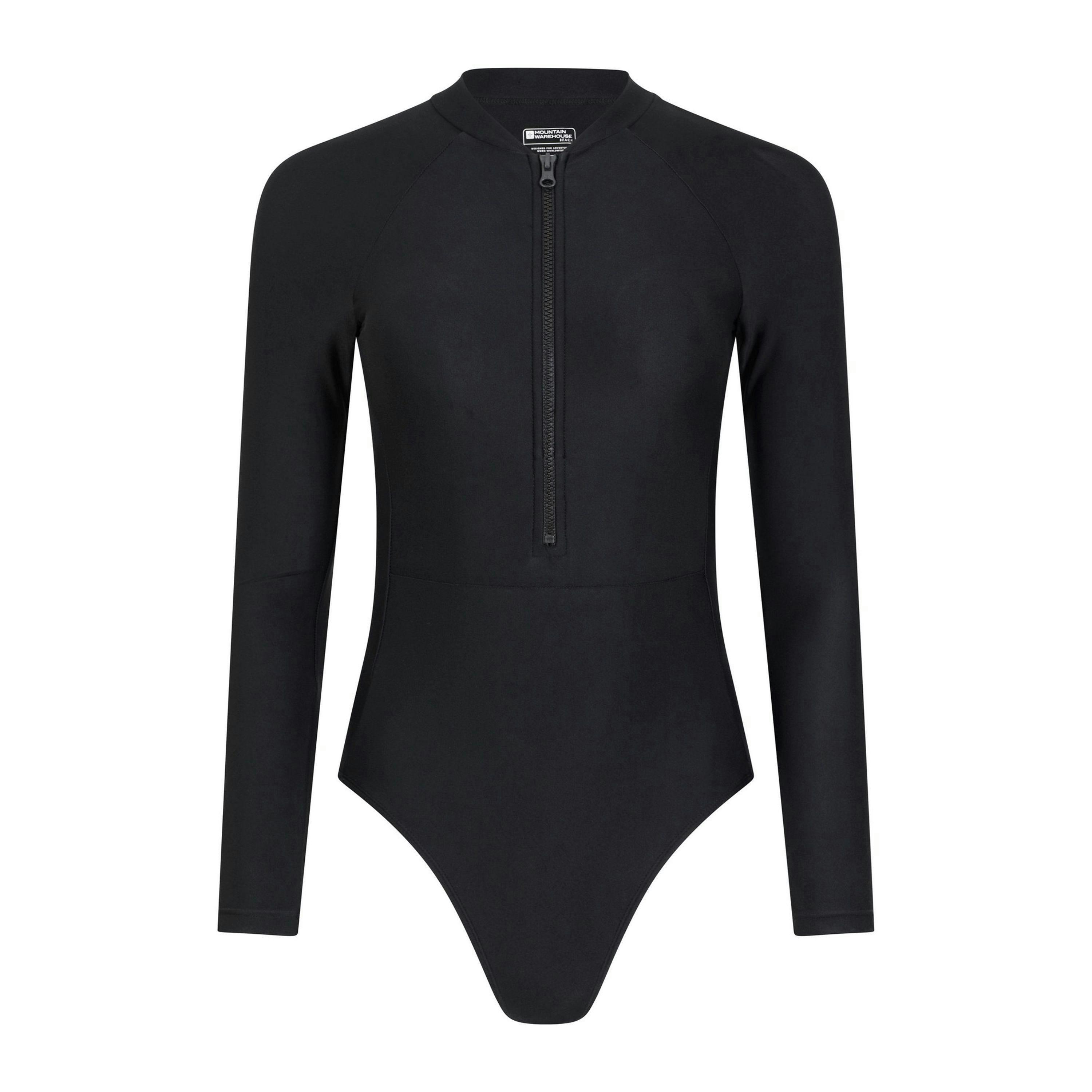 Mountain Warehouse Womens/Ladies Surfer Long-Sleeved One Piece Swimsuit , view 1 of 4
