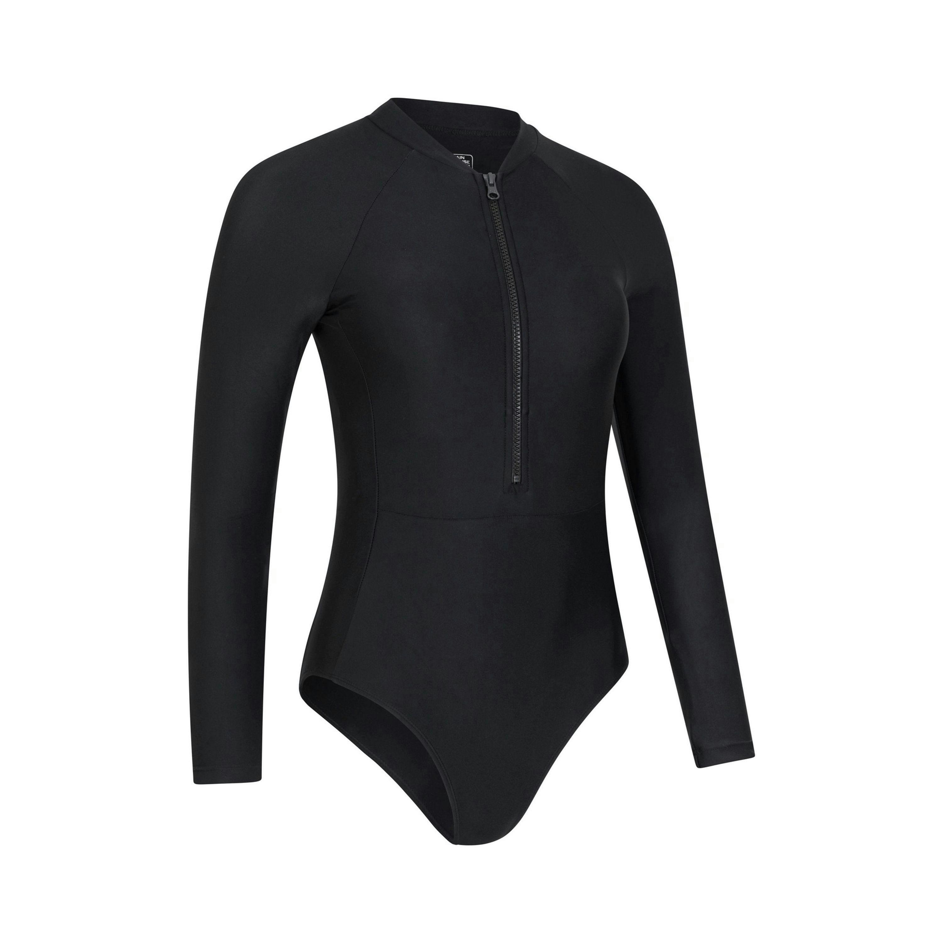 Mountain Warehouse Womens/Ladies Surfer Long-Sleeved One Piece Swimsuit , view 4 of 4