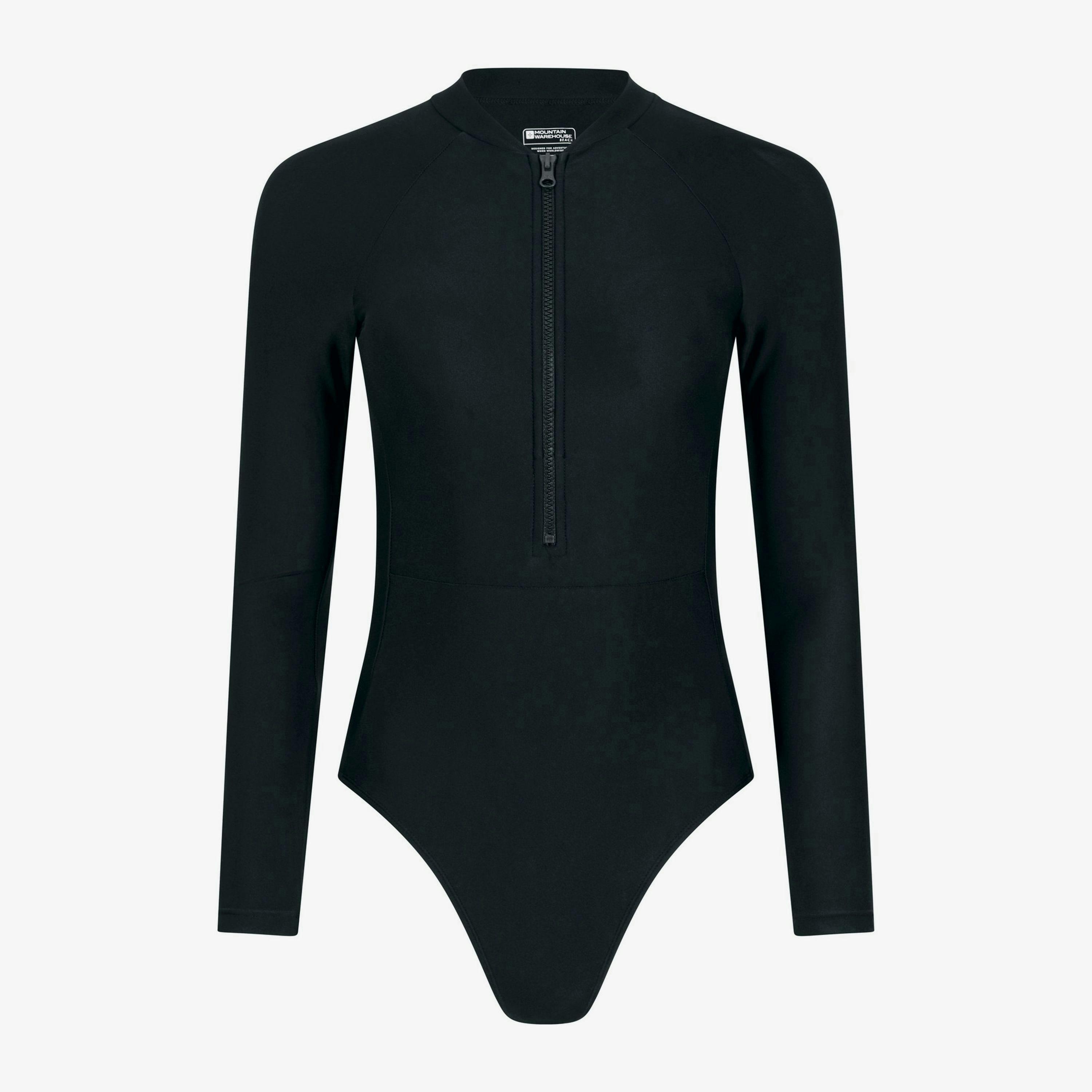 Mountain Warehouse Womens/Ladies Surfer Long-Sleeved One Piece Swimsuit , view 1 of 4