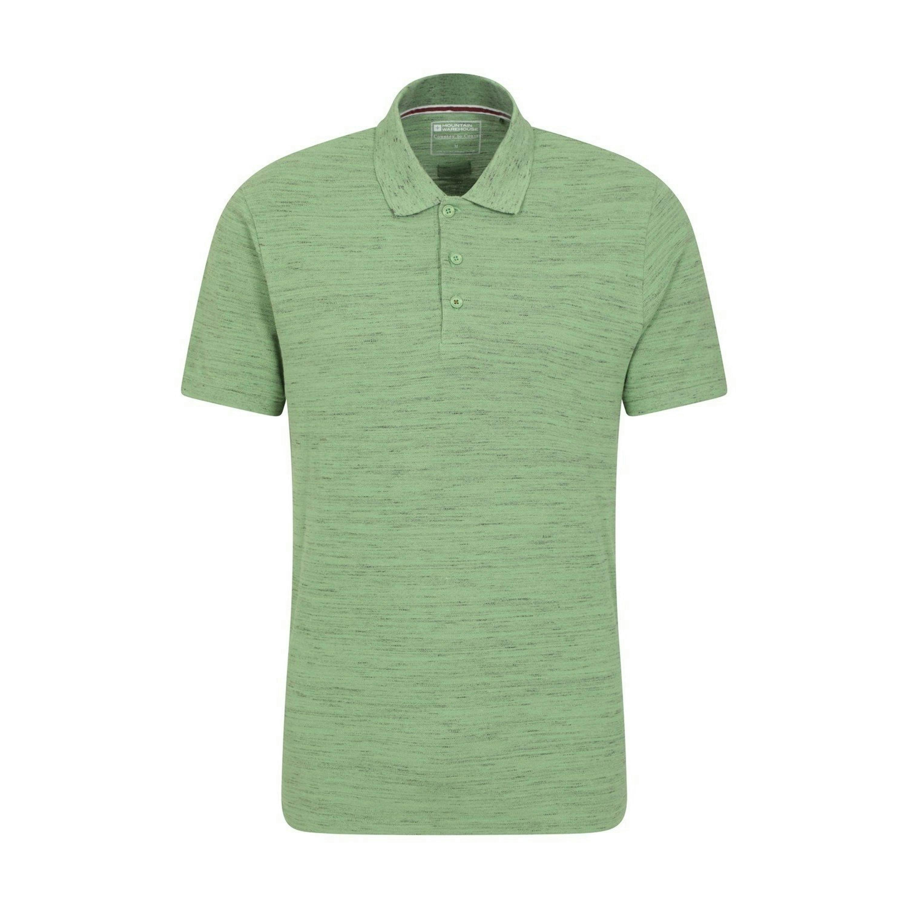 Mountain Warehouse Mens Dawnay Textured Pique Polo Shirt , view 1 of 4
