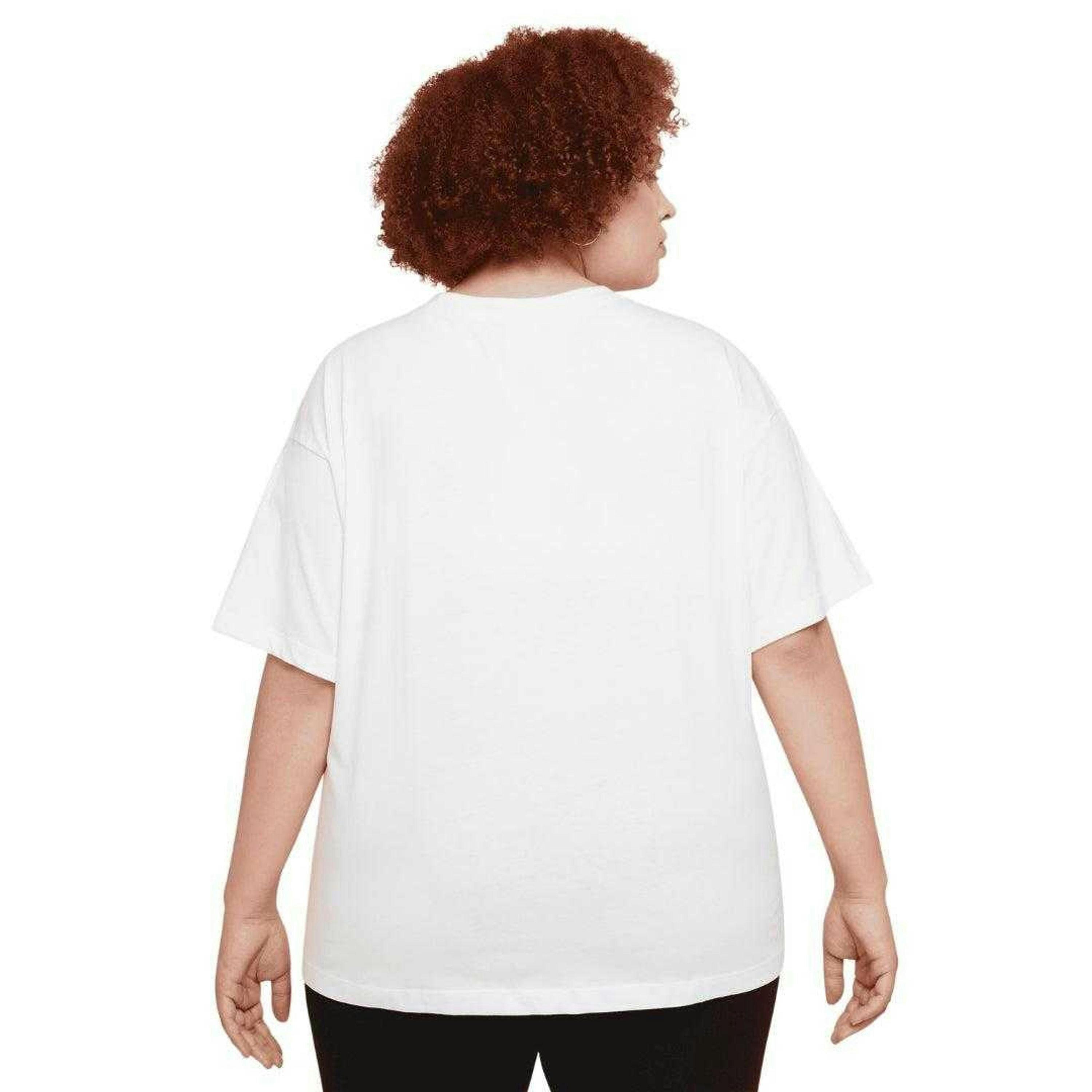Nike Womens/Ladies Small Logo Plus T-Shirt , view 2 of 3