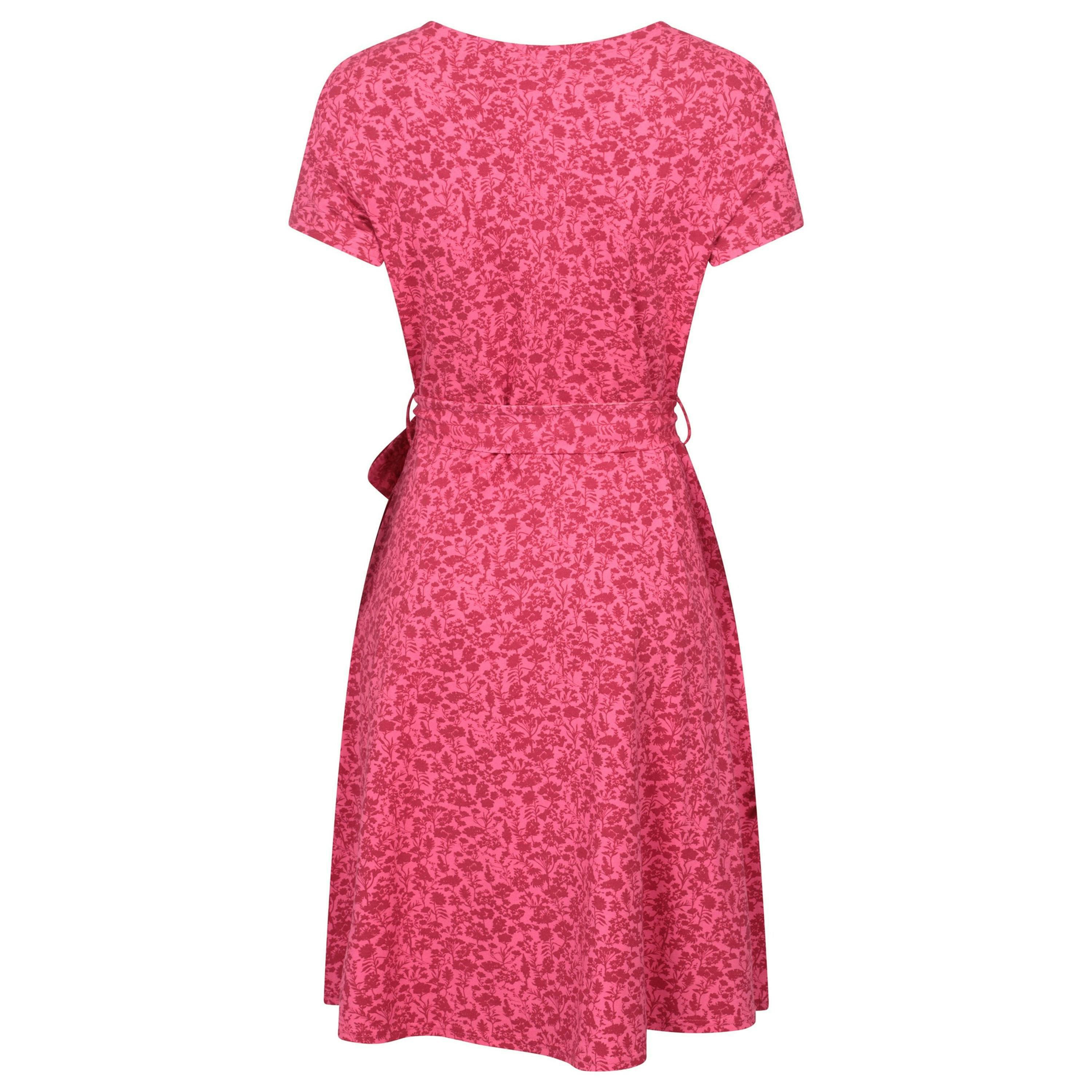 Mountain Warehouse Womens/Ladies Santorini Flower Jersey Wrap Dress , view 2 of 4