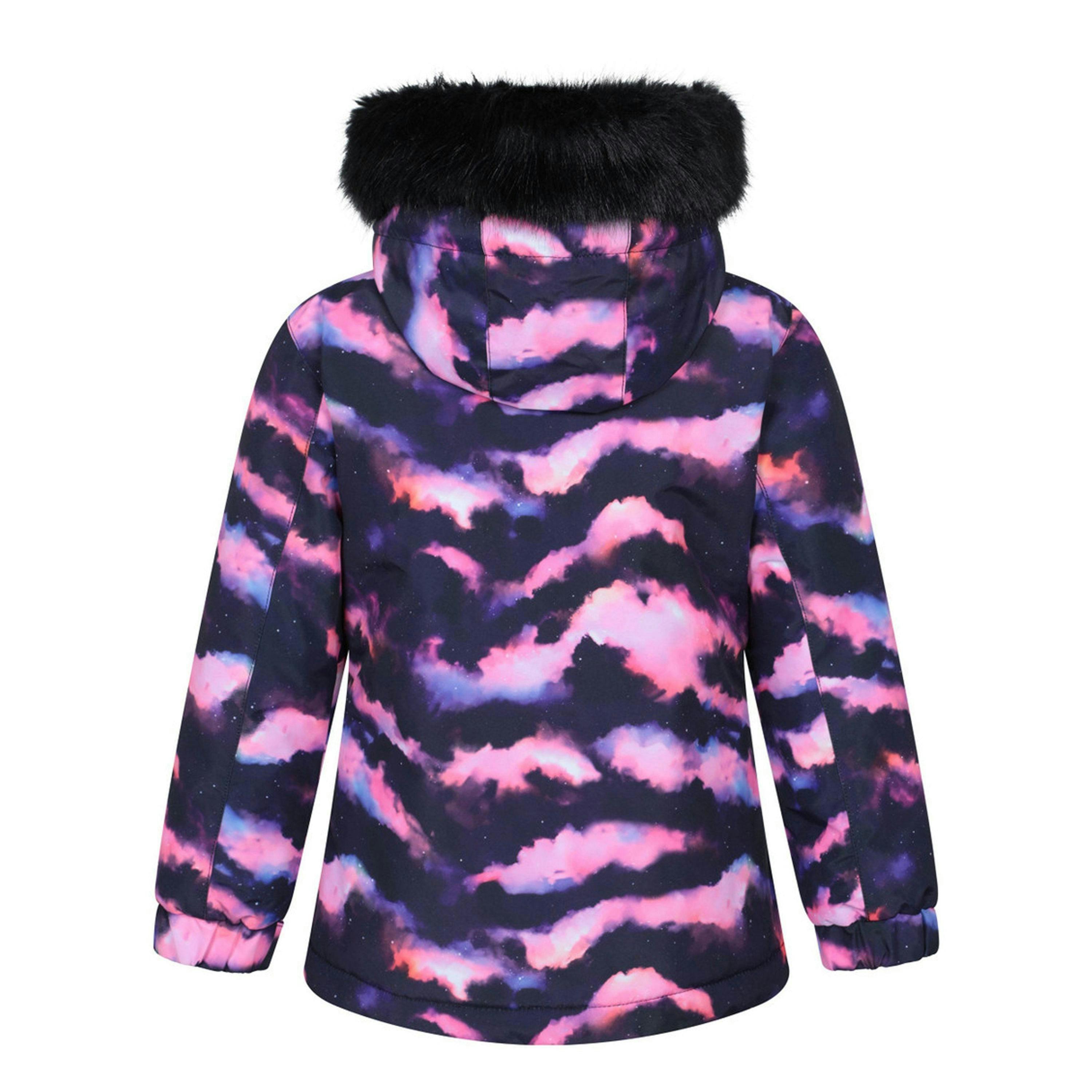 Mountain Warehouse Childrens/Kids Glacial Floral Water Resistant Jacket , view 2 of 4