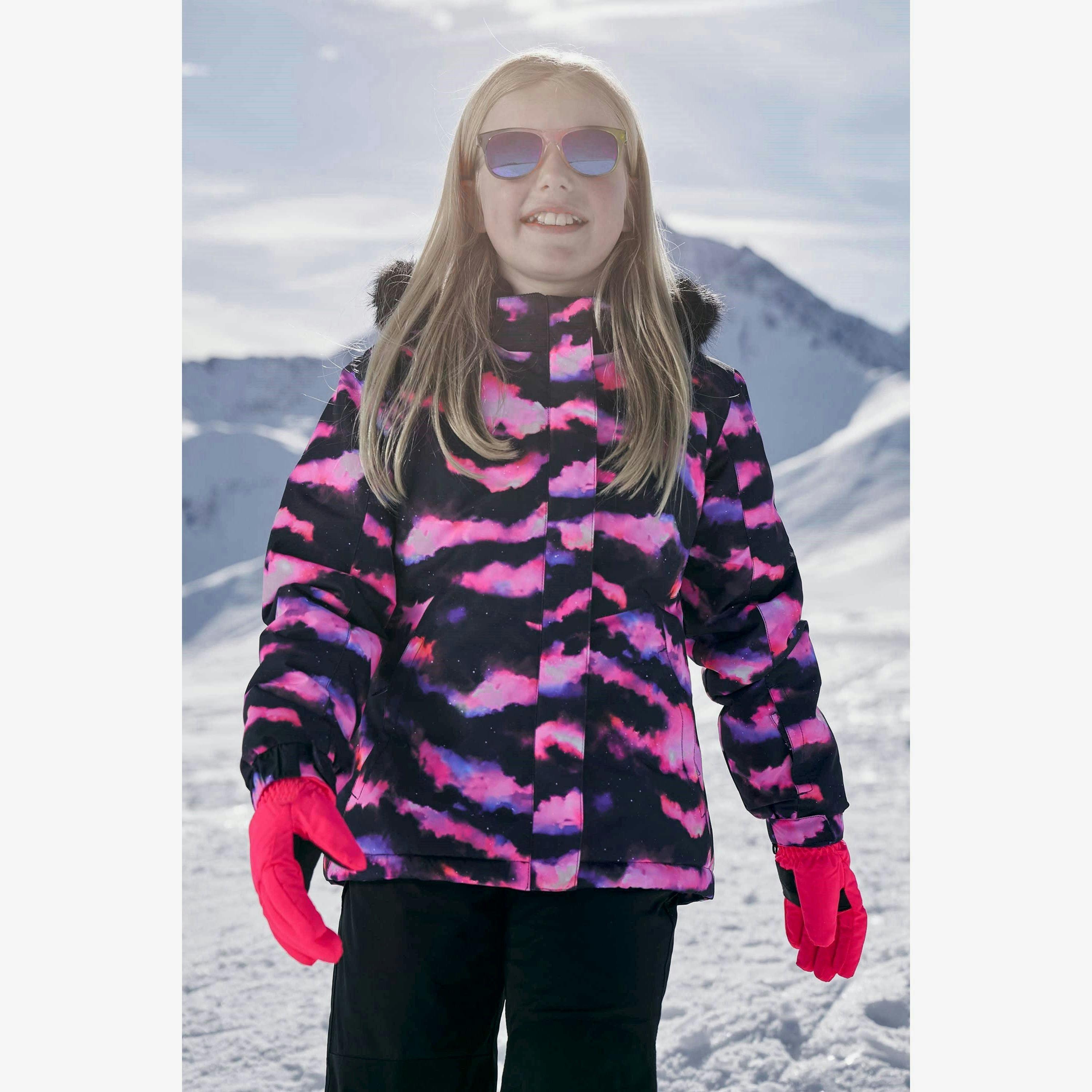Mountain Warehouse Childrens/Kids Glacial Floral Water Resistant Jacket , view 1 of 1