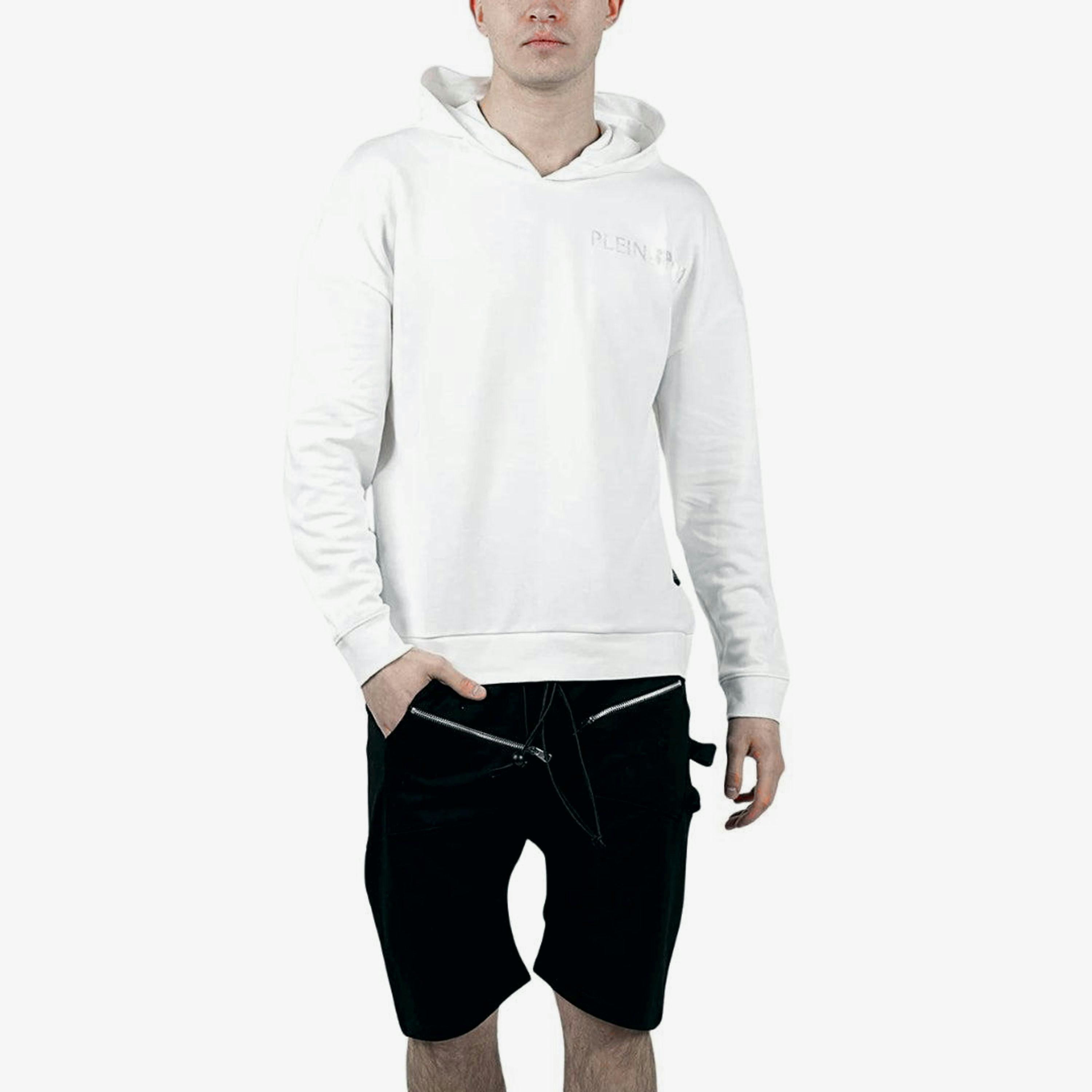 Plein Sport Mens Logo Back Print Hoodie , view 1 of 1