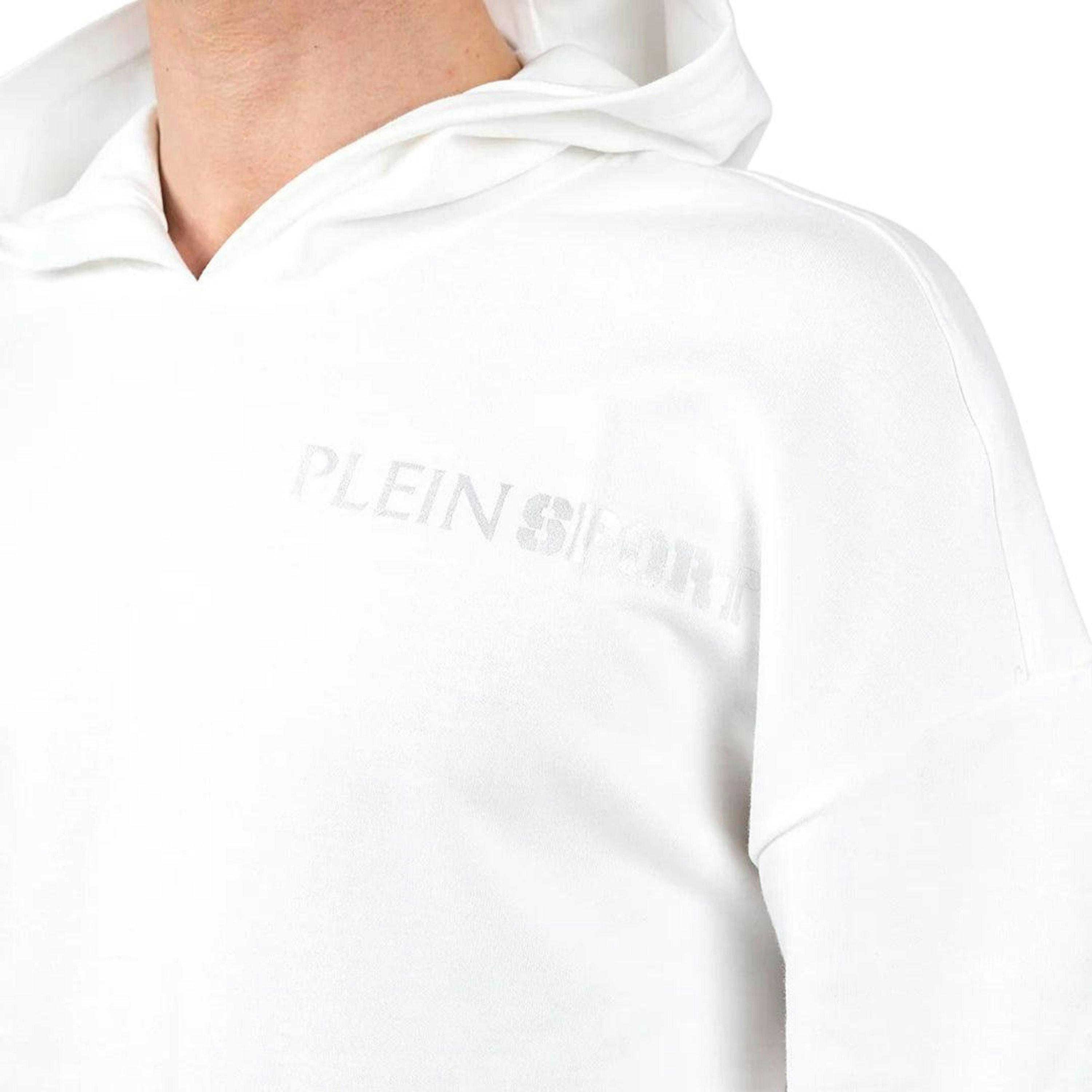Plein Sport Mens Logo Back Print Hoodie , view 3 of 3