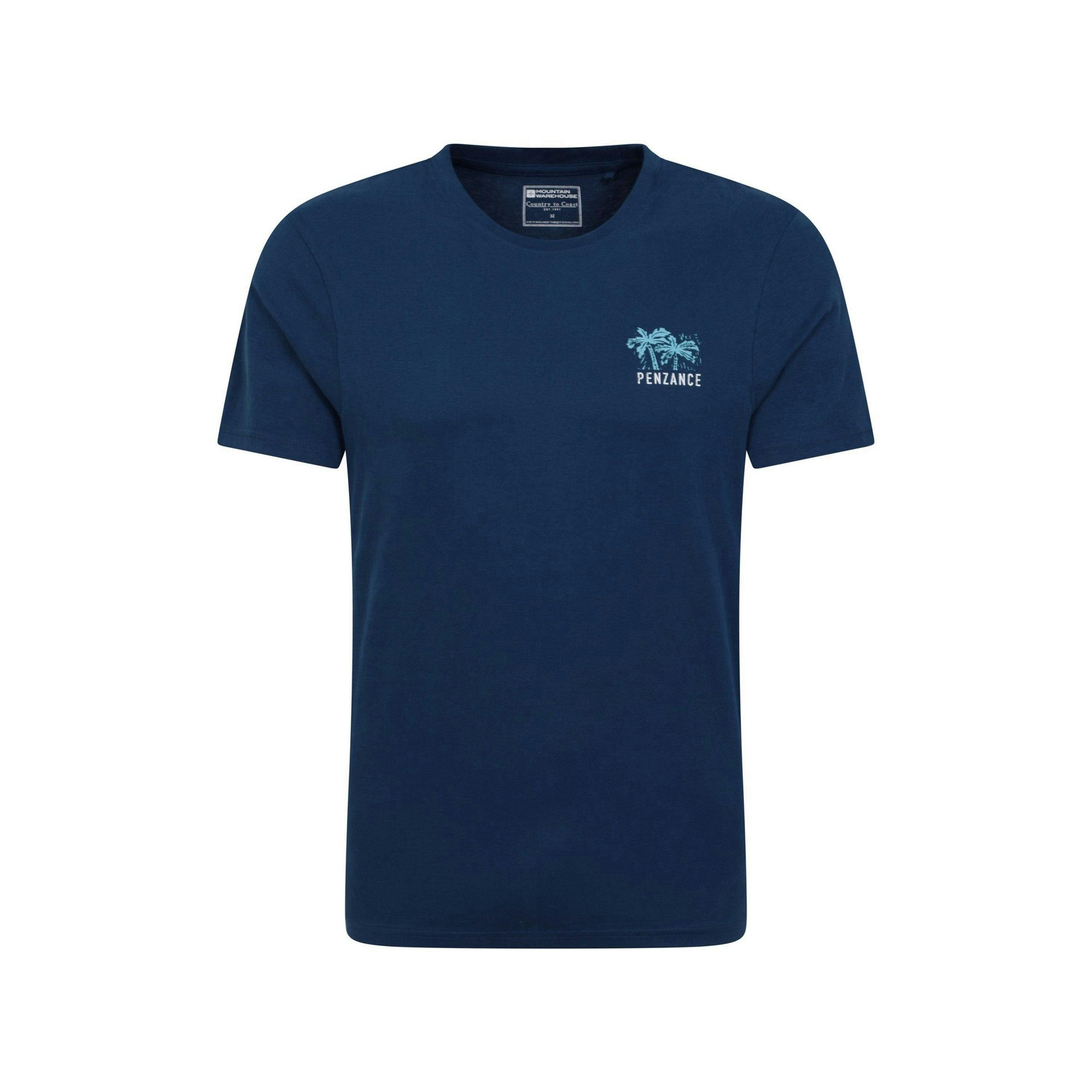 Mountain Warehouse Mens Penzance Printed Organic T-Shirt , view 1 of 4