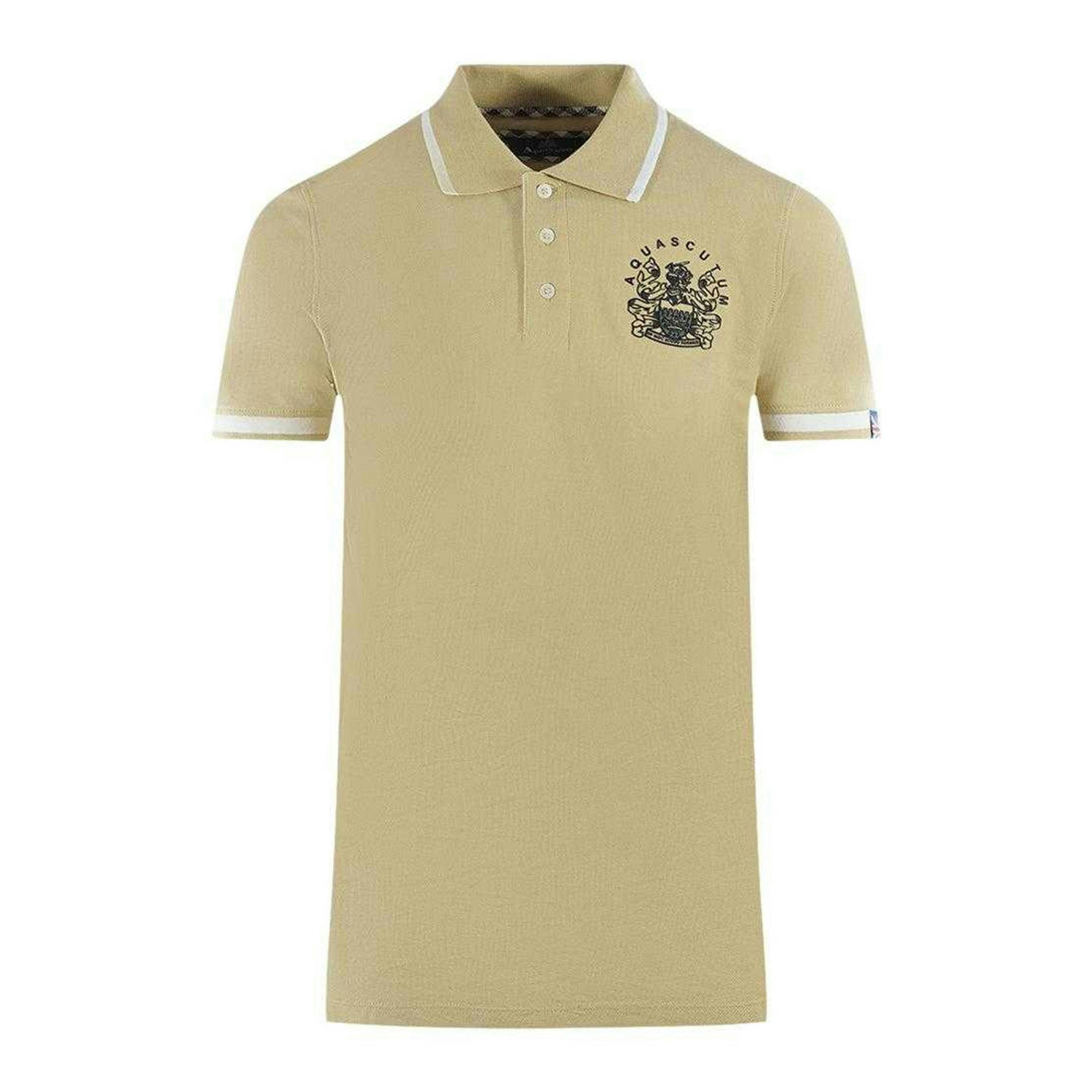 Aquascutum Unisex Adult Aldis Tipped Polo Shirt , view 1 of 3