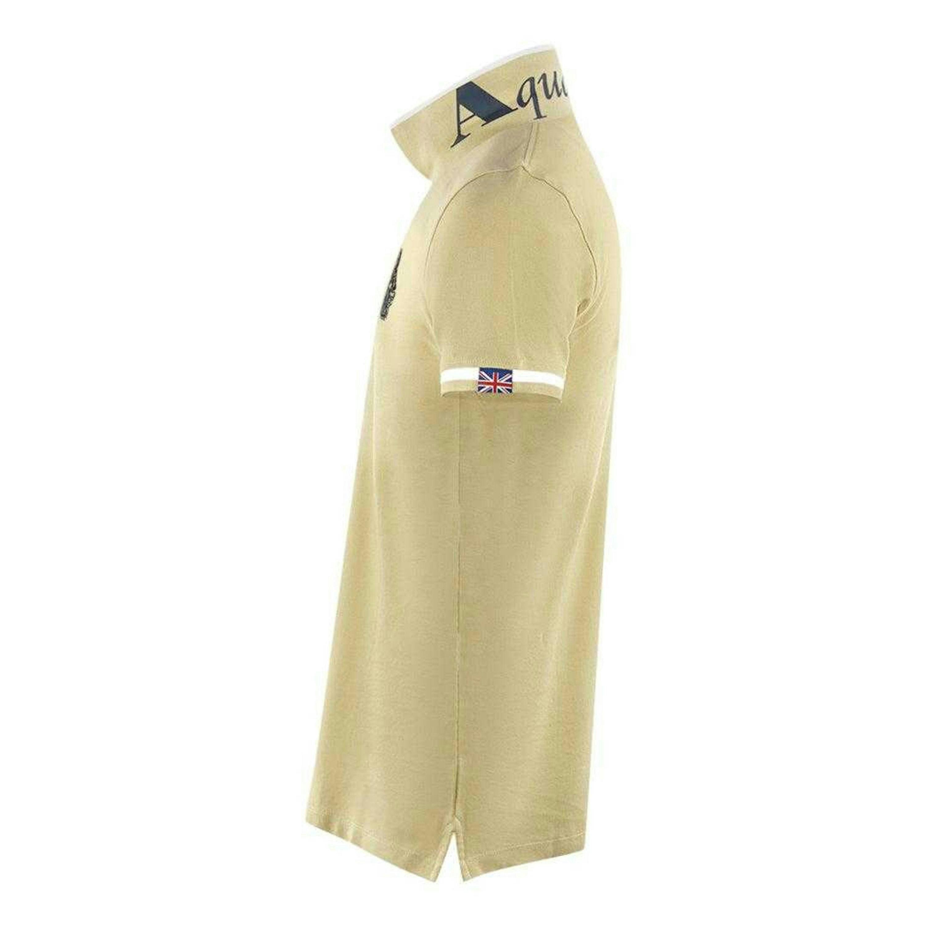 Aquascutum Unisex Adult Aldis Tipped Polo Shirt , view 3 of 3