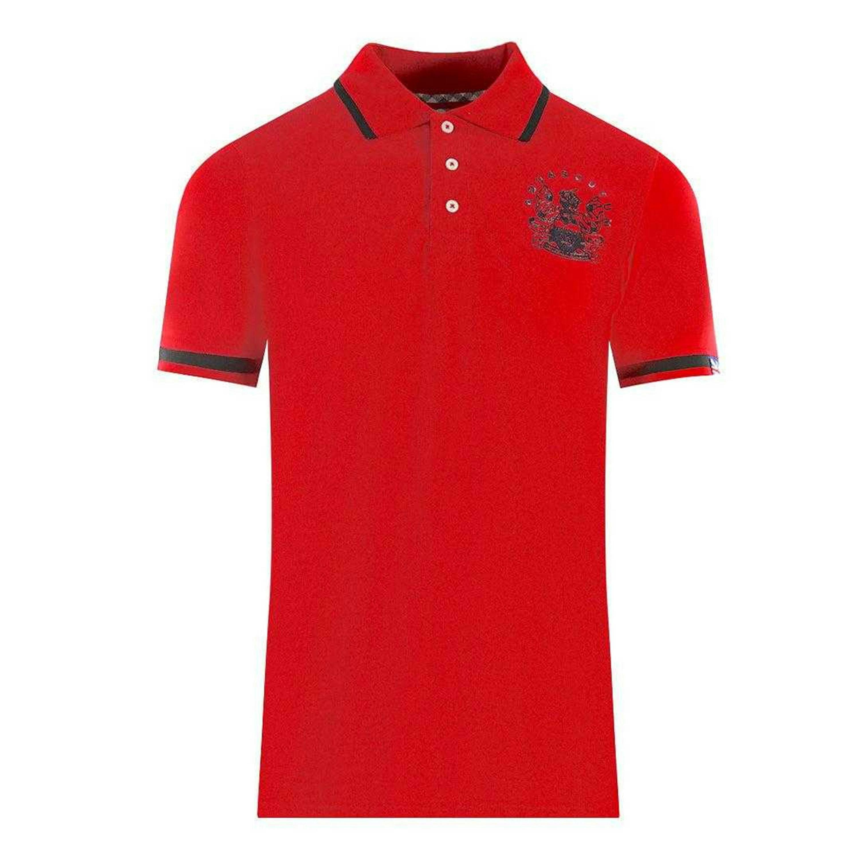 Aquascutum Unisex Adult Aldis Tipped Polo Shirt , view 1 of 3
