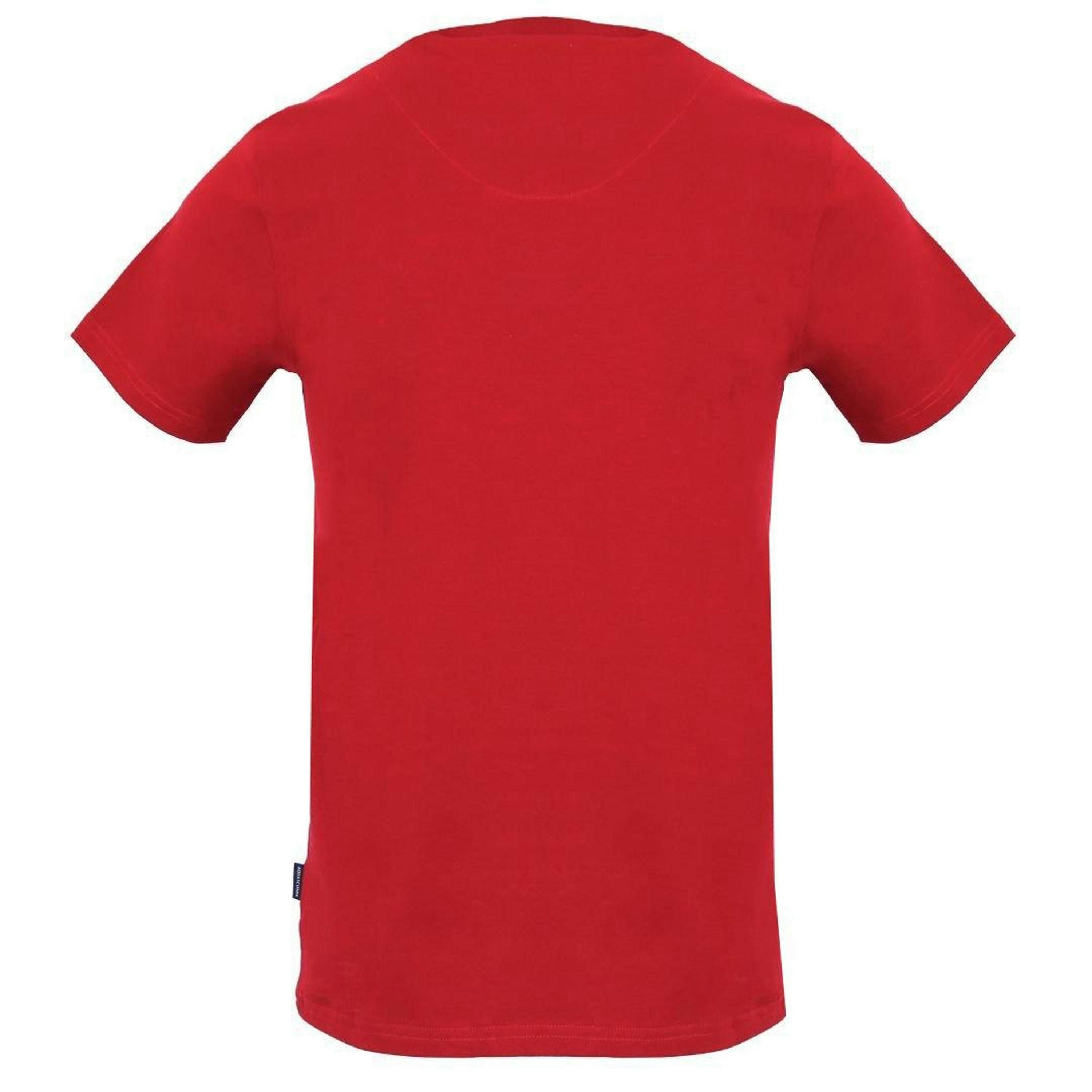 Aquascutum Mens Aldis Stitched Logo T-Shirt , view 2 of 2