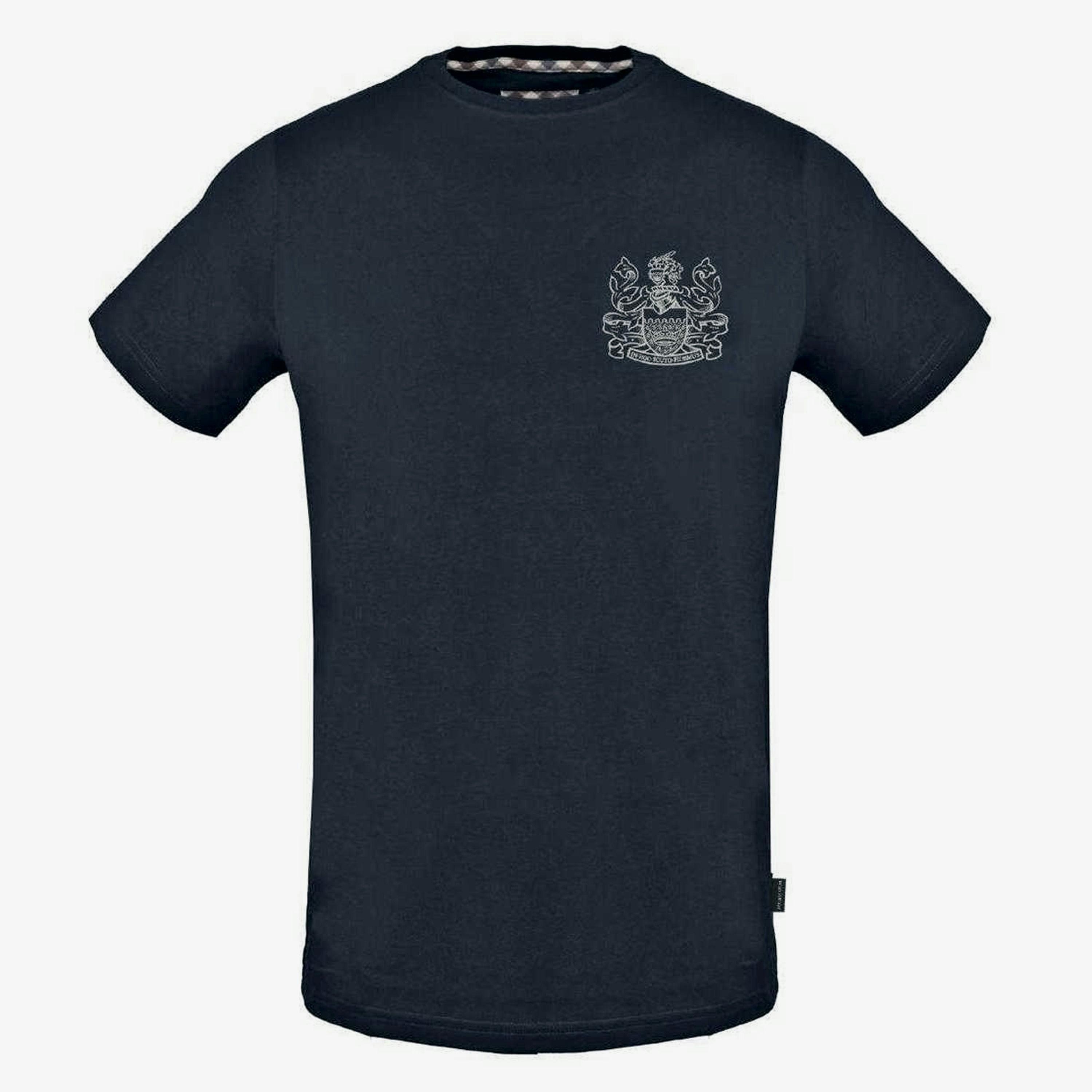 Aquascutum Mens Aldis Stitched Logo T-Shirt , view 1 of 1