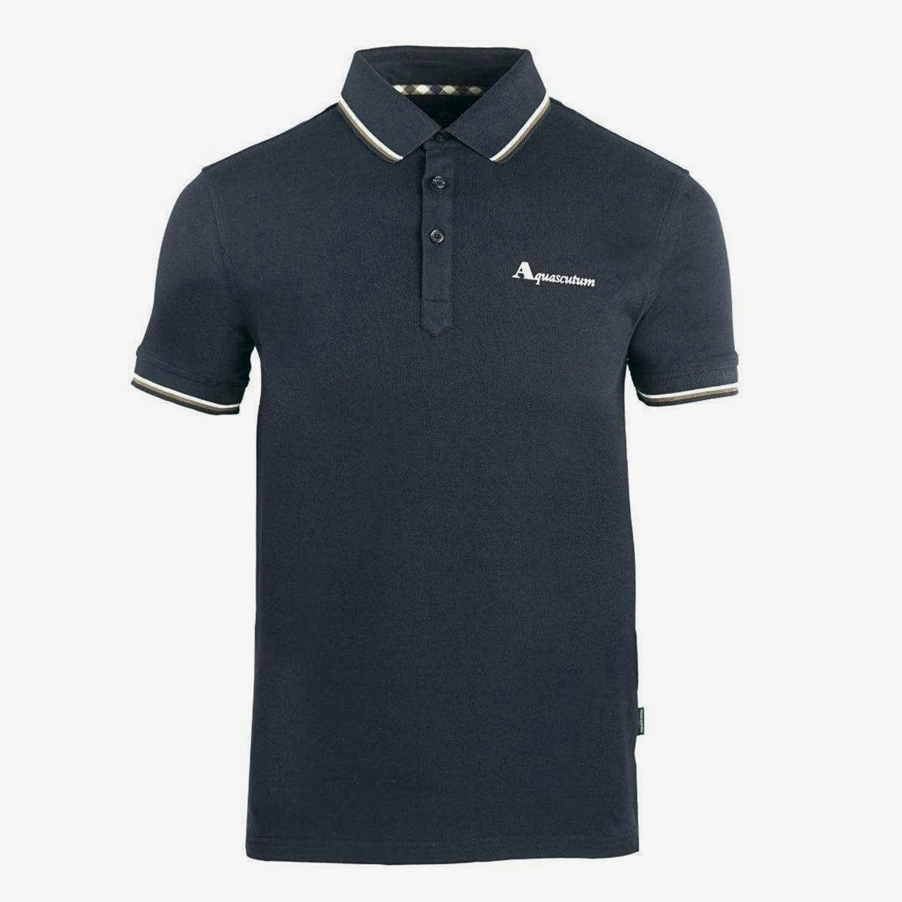 Aquascutum Unisex Adult Logo Polo Shirt , view 1 of 1