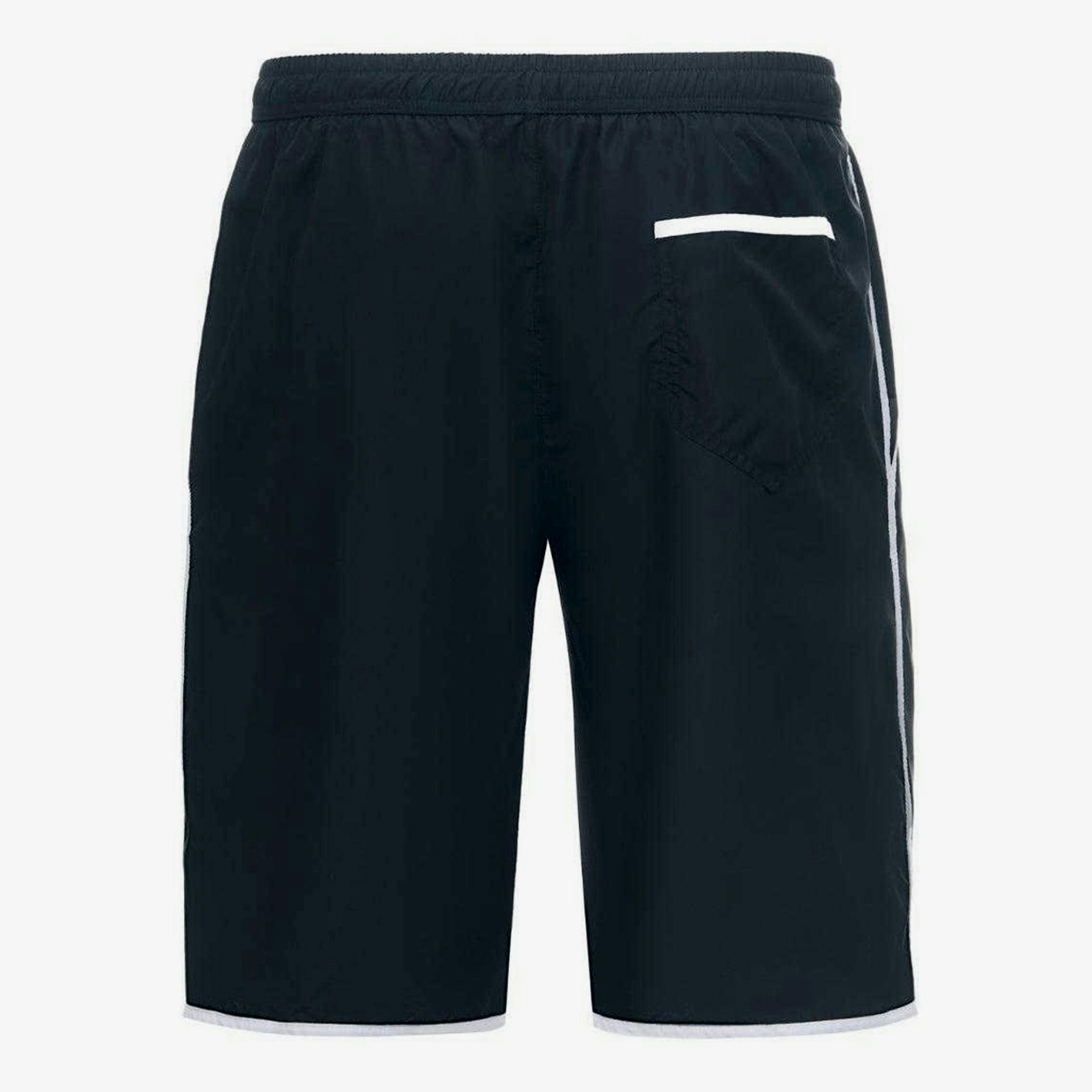 Moschino Mens Milano Logo Long Swim Shorts , view 1 of 3