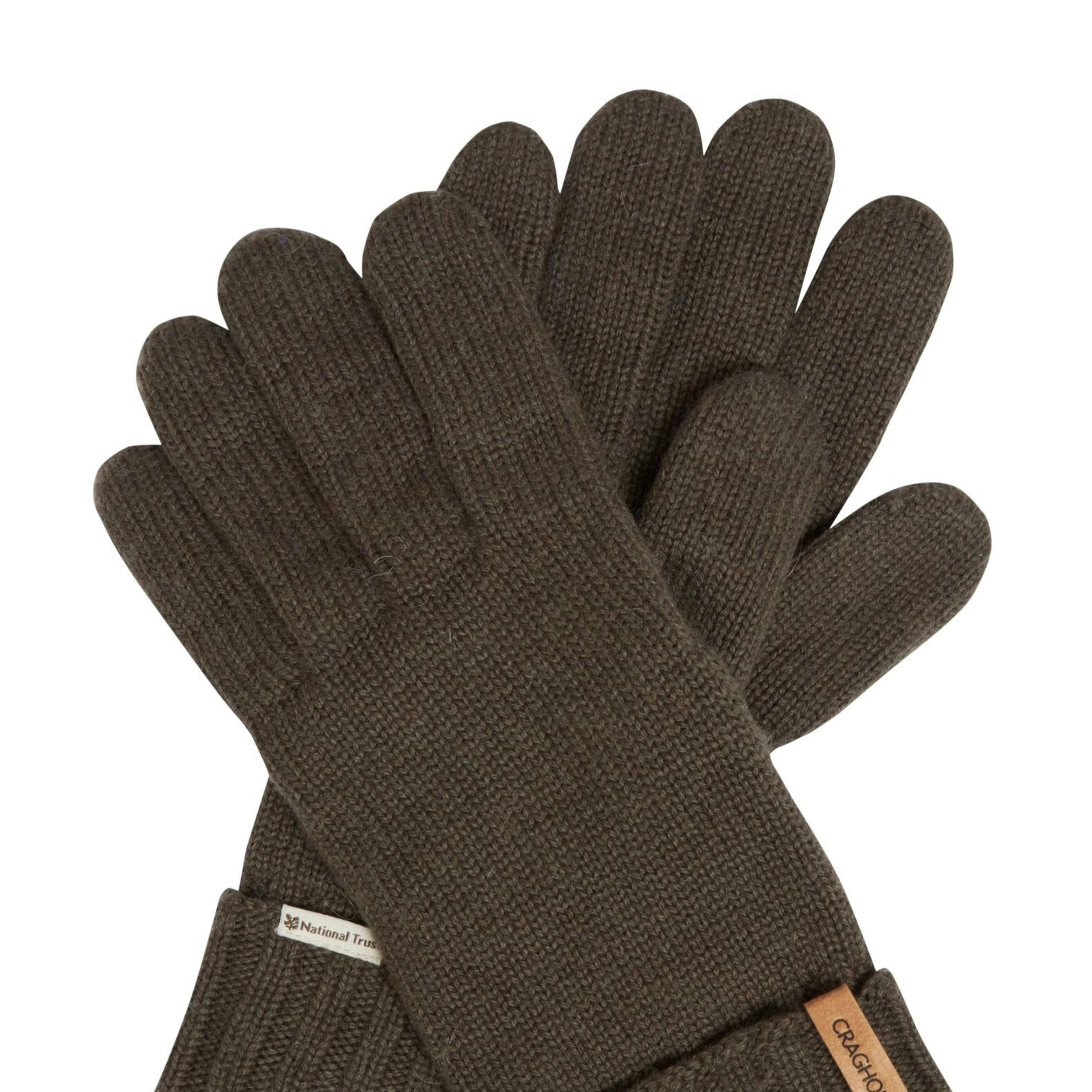 Craghoppers Unisex Adult National Trust Gaddings Winter Gloves , view 2 of 2