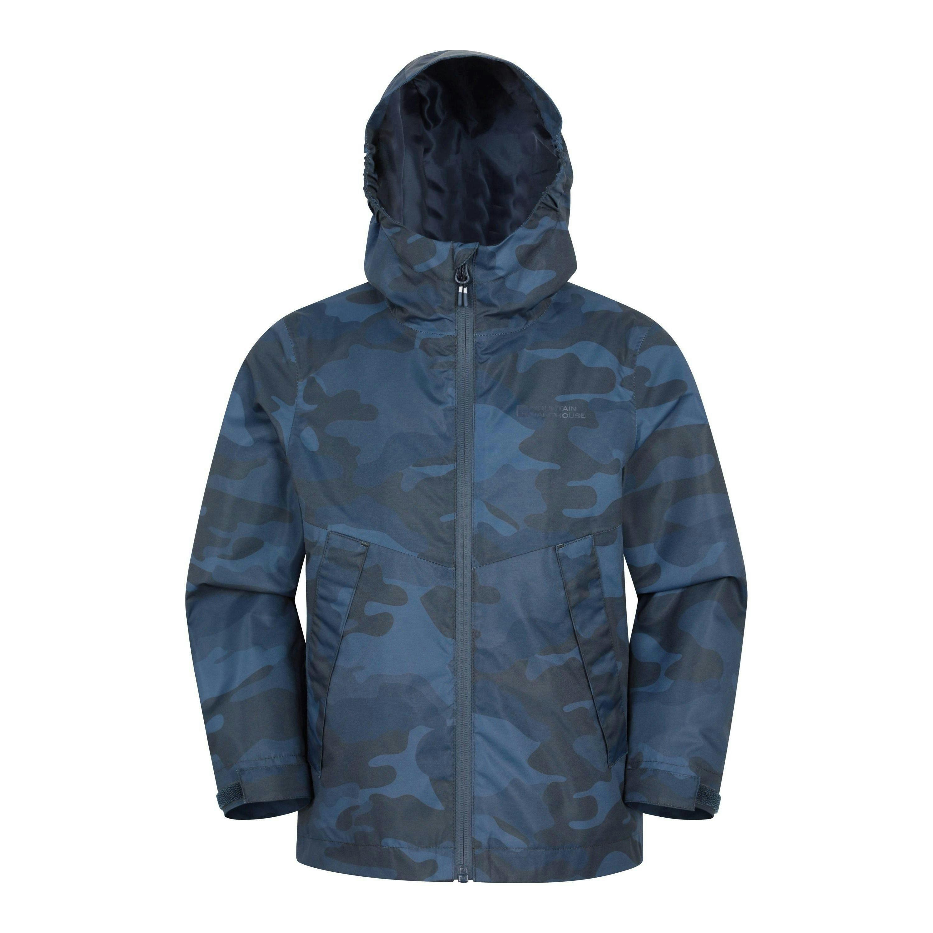 Mountain Warehouse Childrens/Kids Ravine Printed Lightweight Waterproof Jacket , view 1 of 1