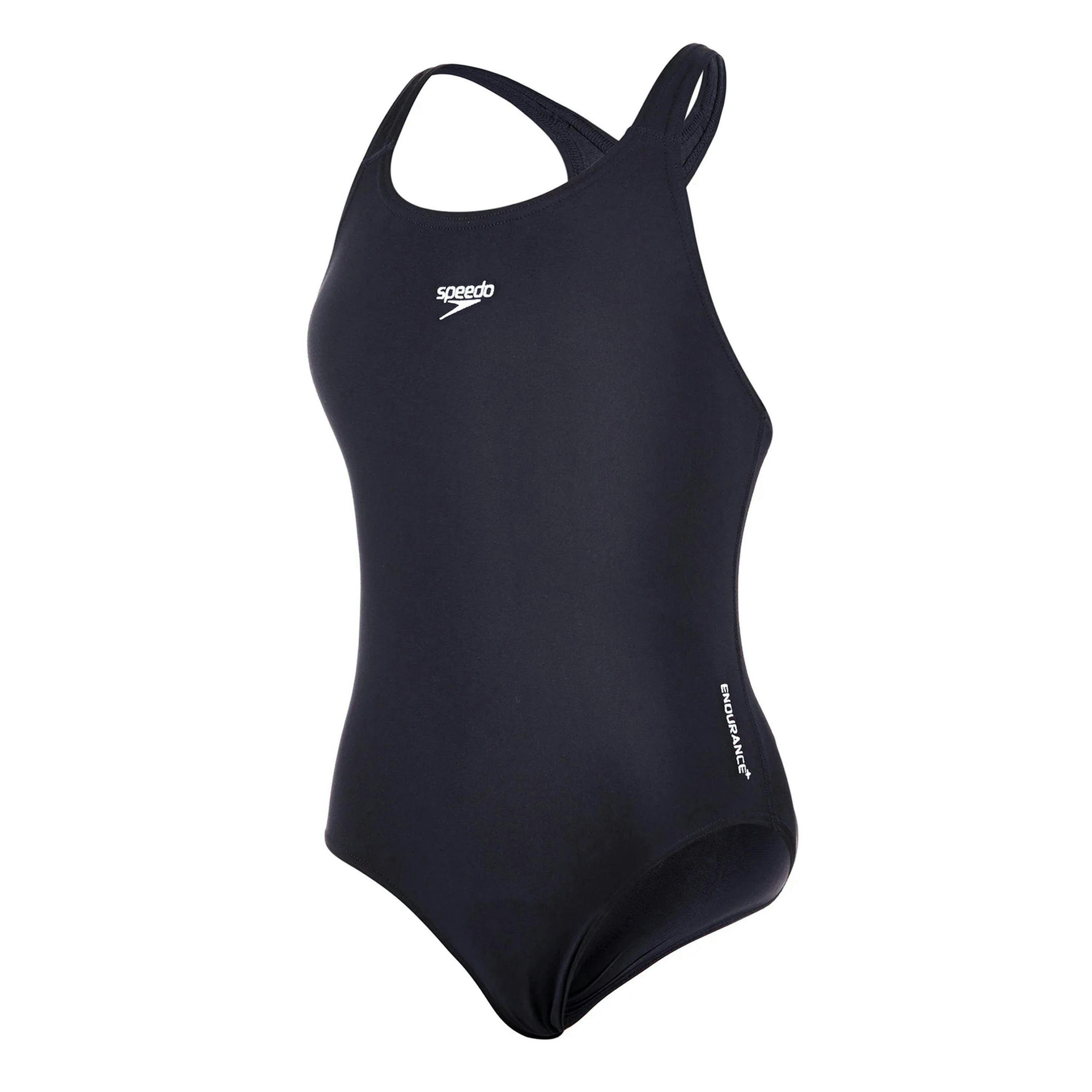 Speedo Girls Medalist Eco Endurance+ One Piece Swimsuit , view 3 of 4