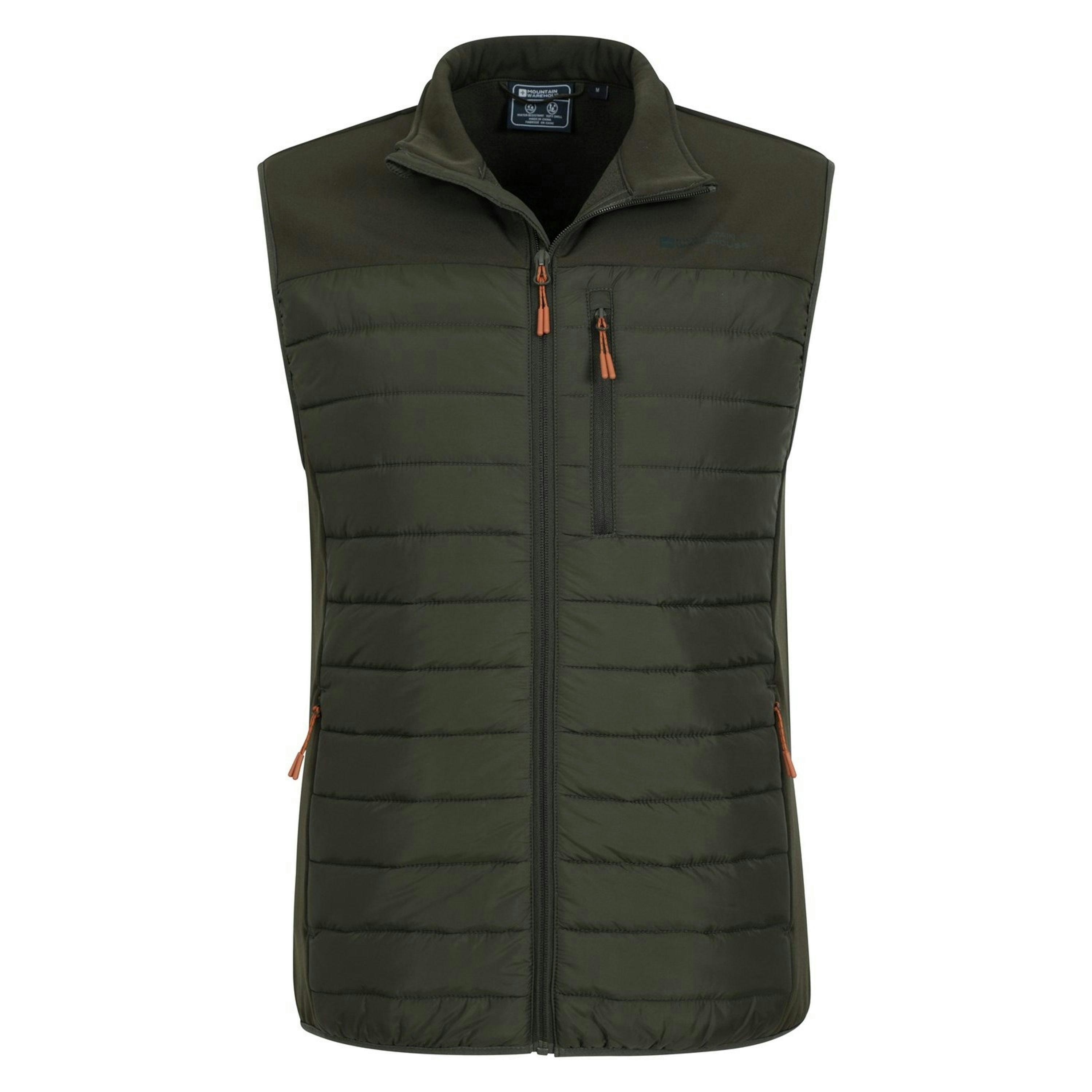 Mountain Warehouse Mens Turbine II Hybrid Padded Gilet , view 3 of 6