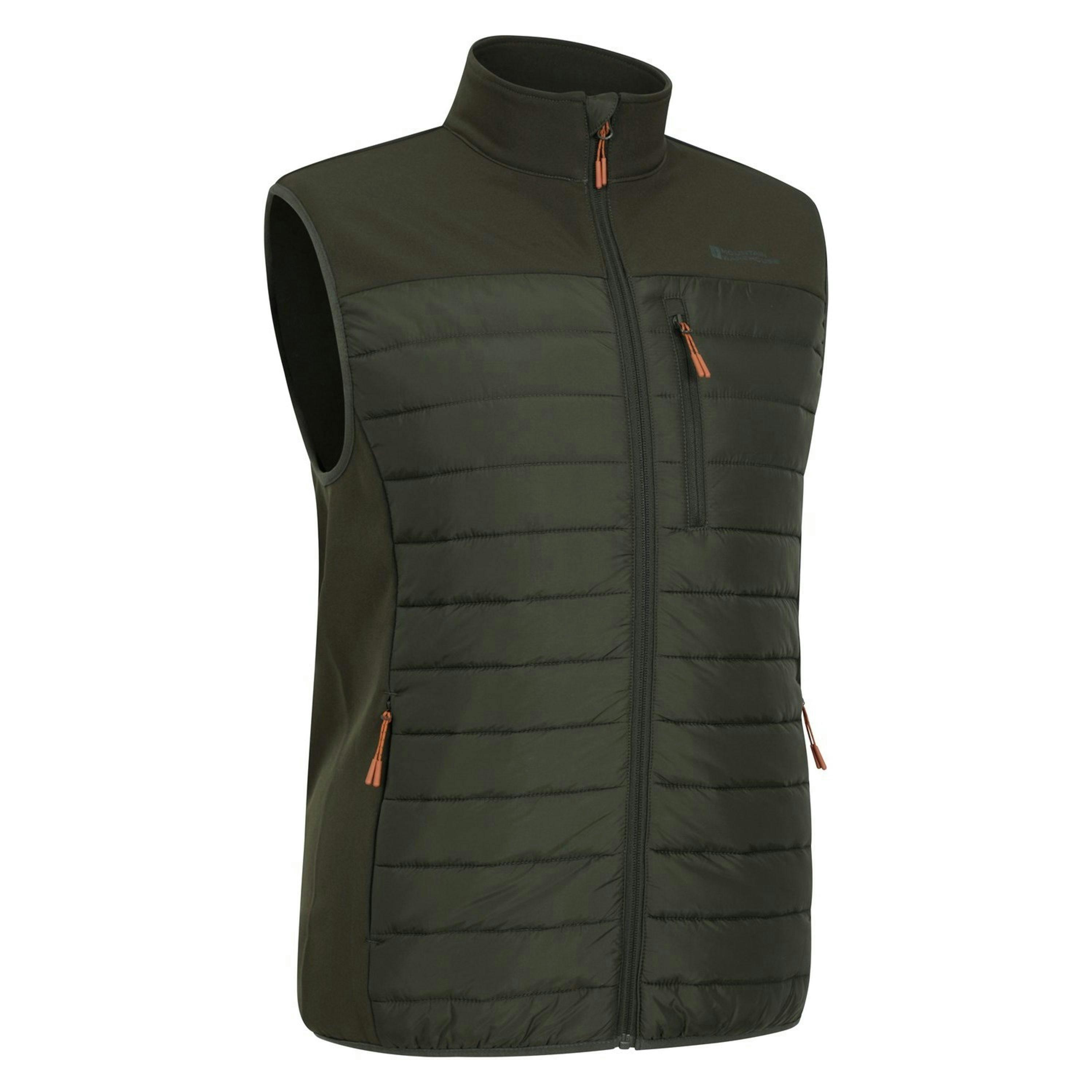 Mountain Warehouse Mens Turbine II Hybrid Padded Gilet , view 5 of 6