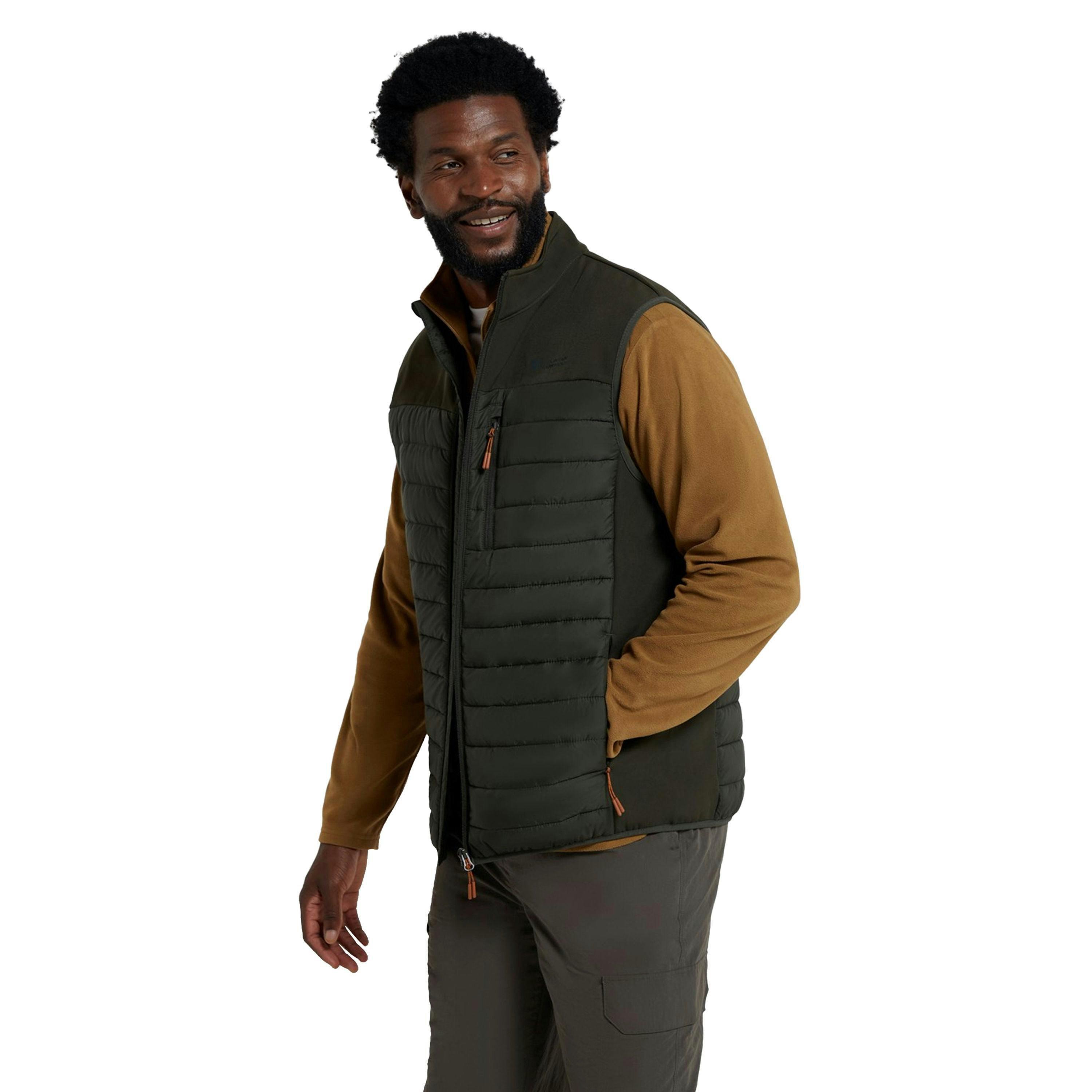 Mountain Warehouse Mens Turbine II Hybrid Padded Gilet , view 6 of 6