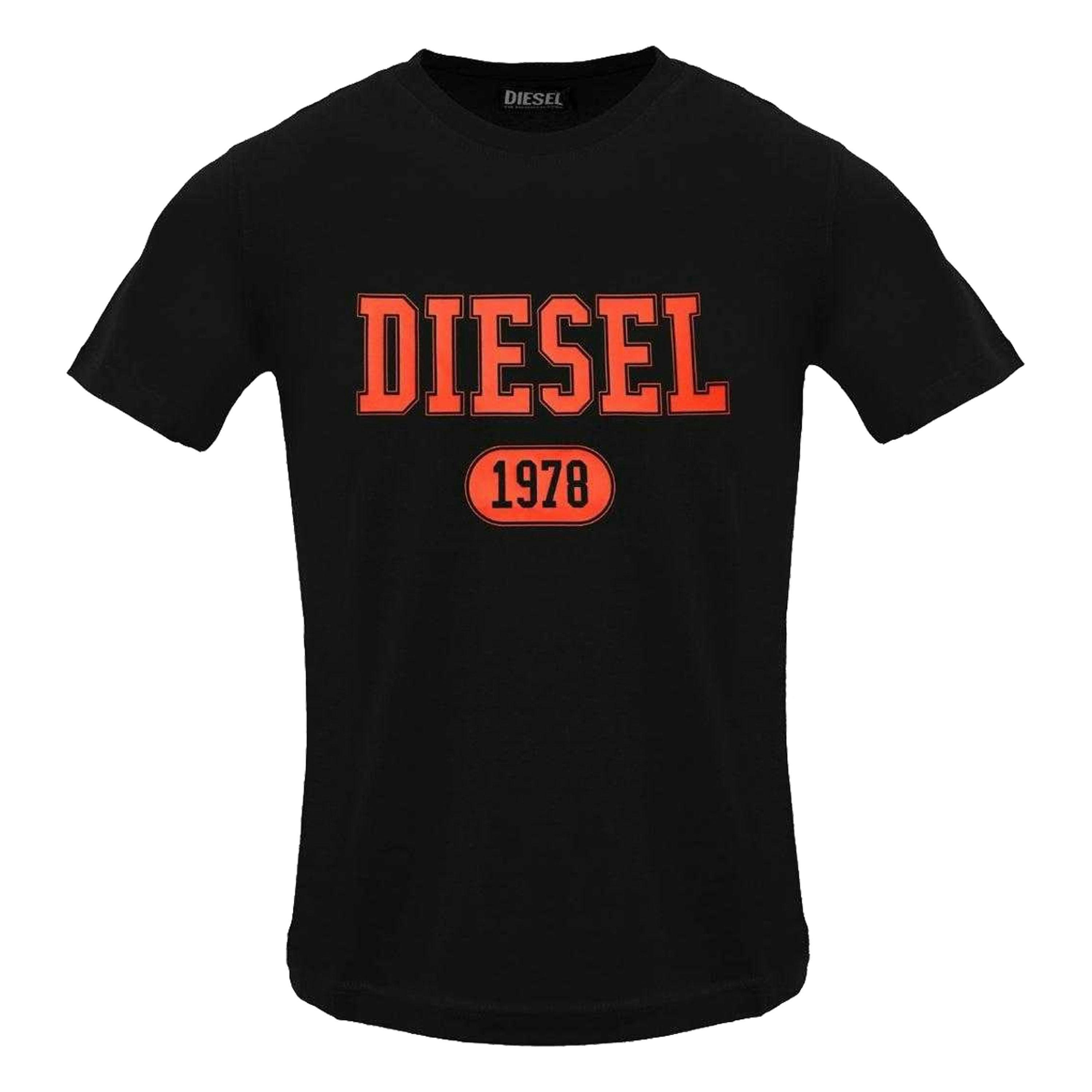 Diesel Mens Caviar Logo T-Shirt , view 1 of 2