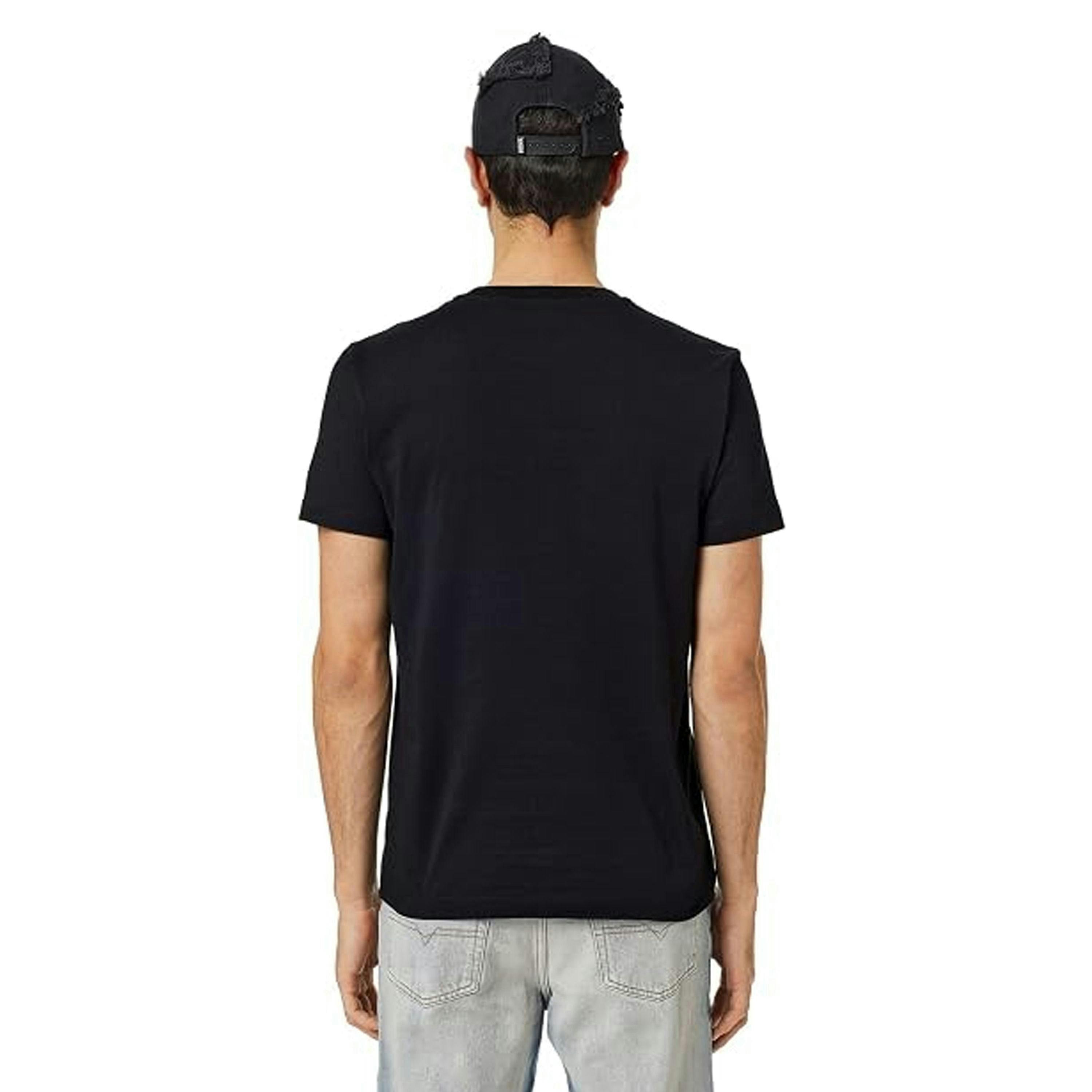 Diesel Mens Caviar Logo T-Shirt , view 3 of 4