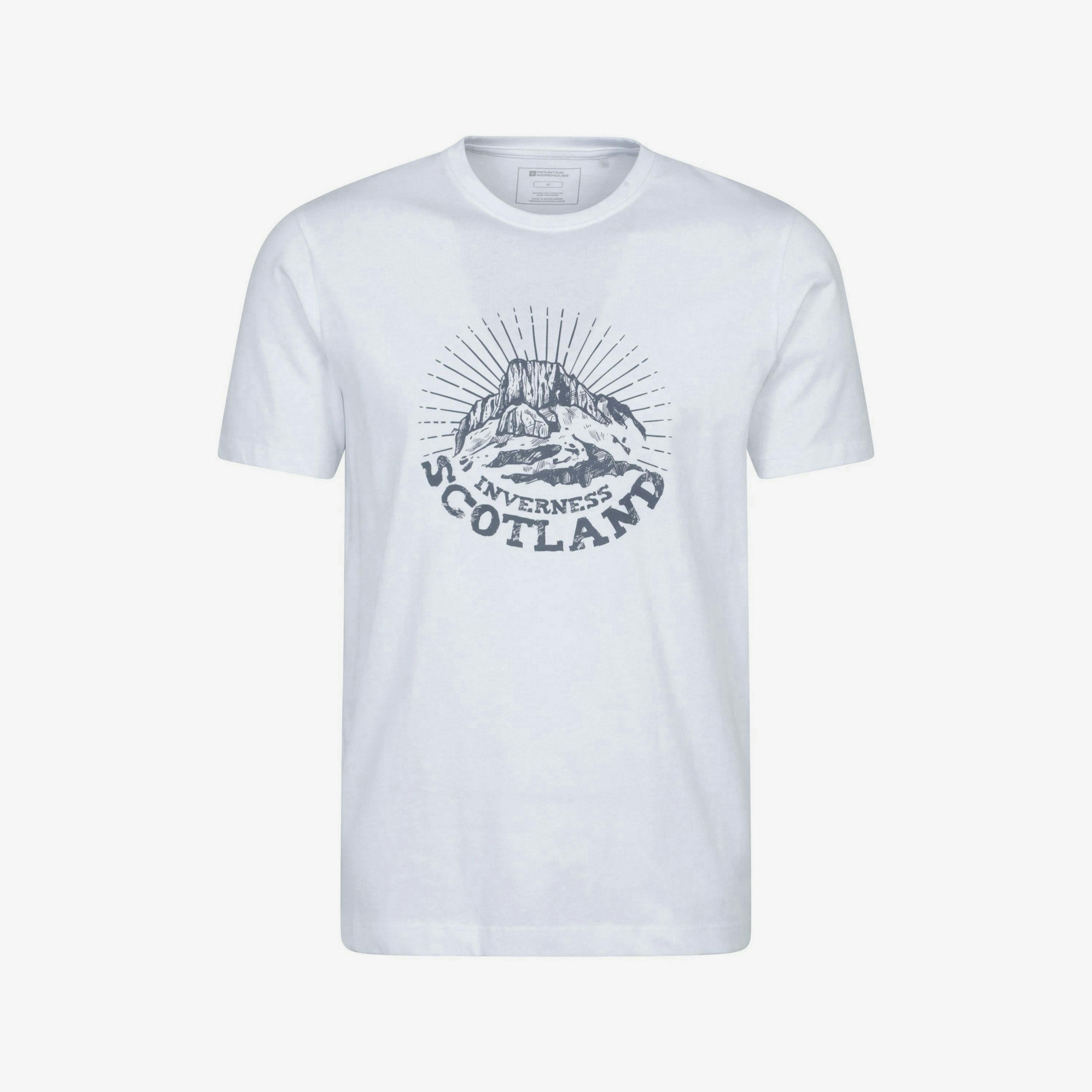 Mountain Warehouse Mens Inverness Short-Sleeved T-Shirt , view 1 of 4