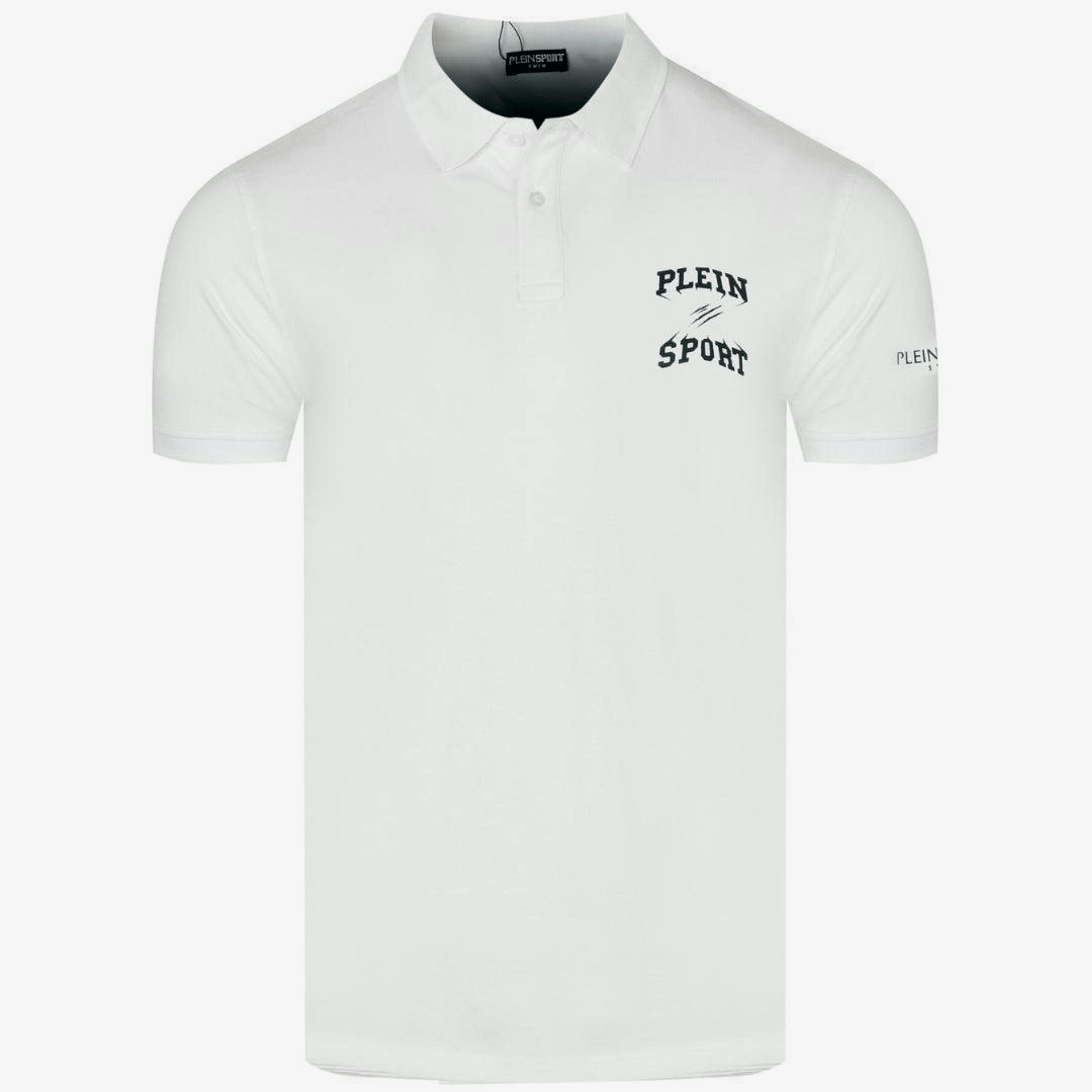 Plein Sport Mens Small Logo Breathable Polo Shirt , view 1 of 1