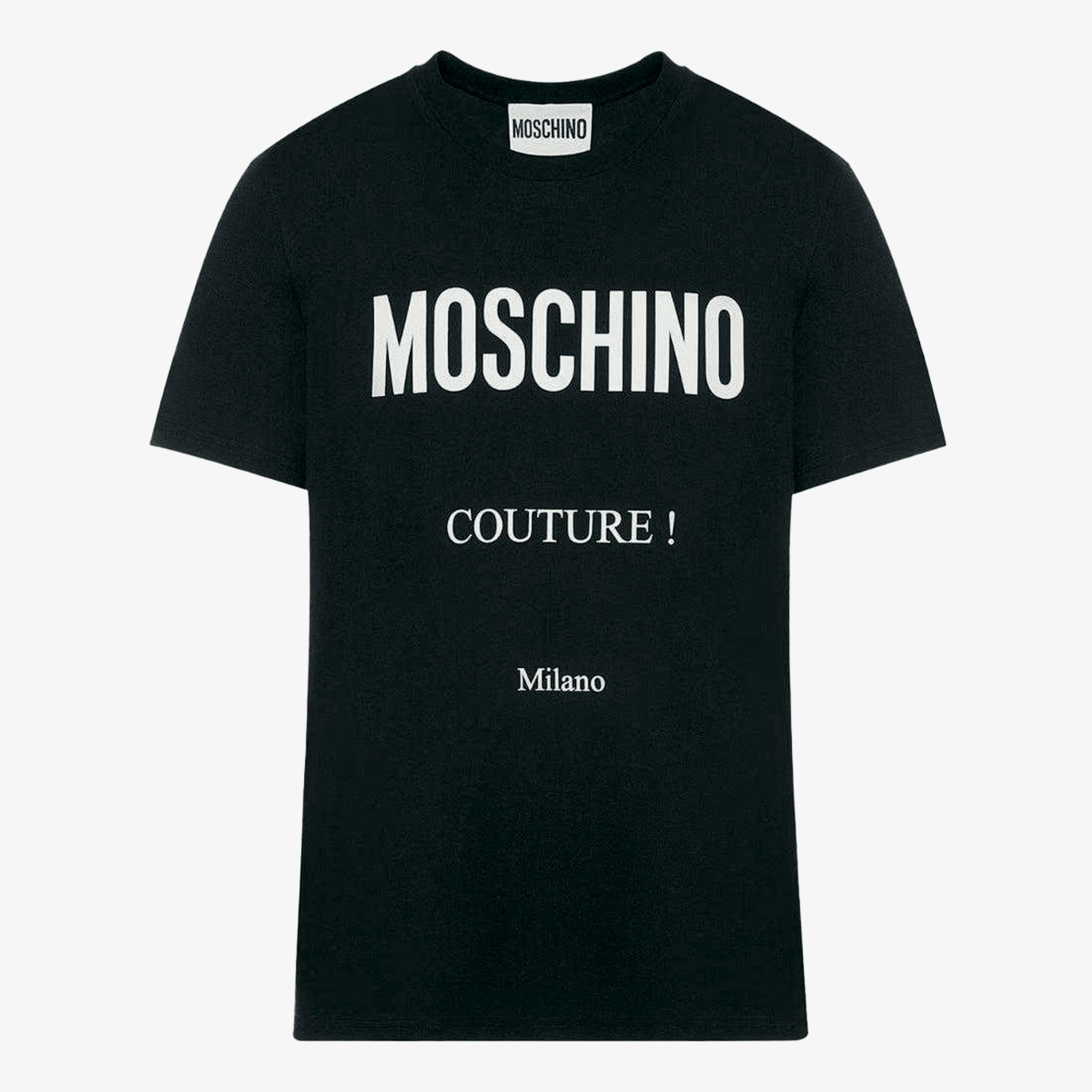 Moschino Mens Couture Milano T-Shirt , view 1 of 1