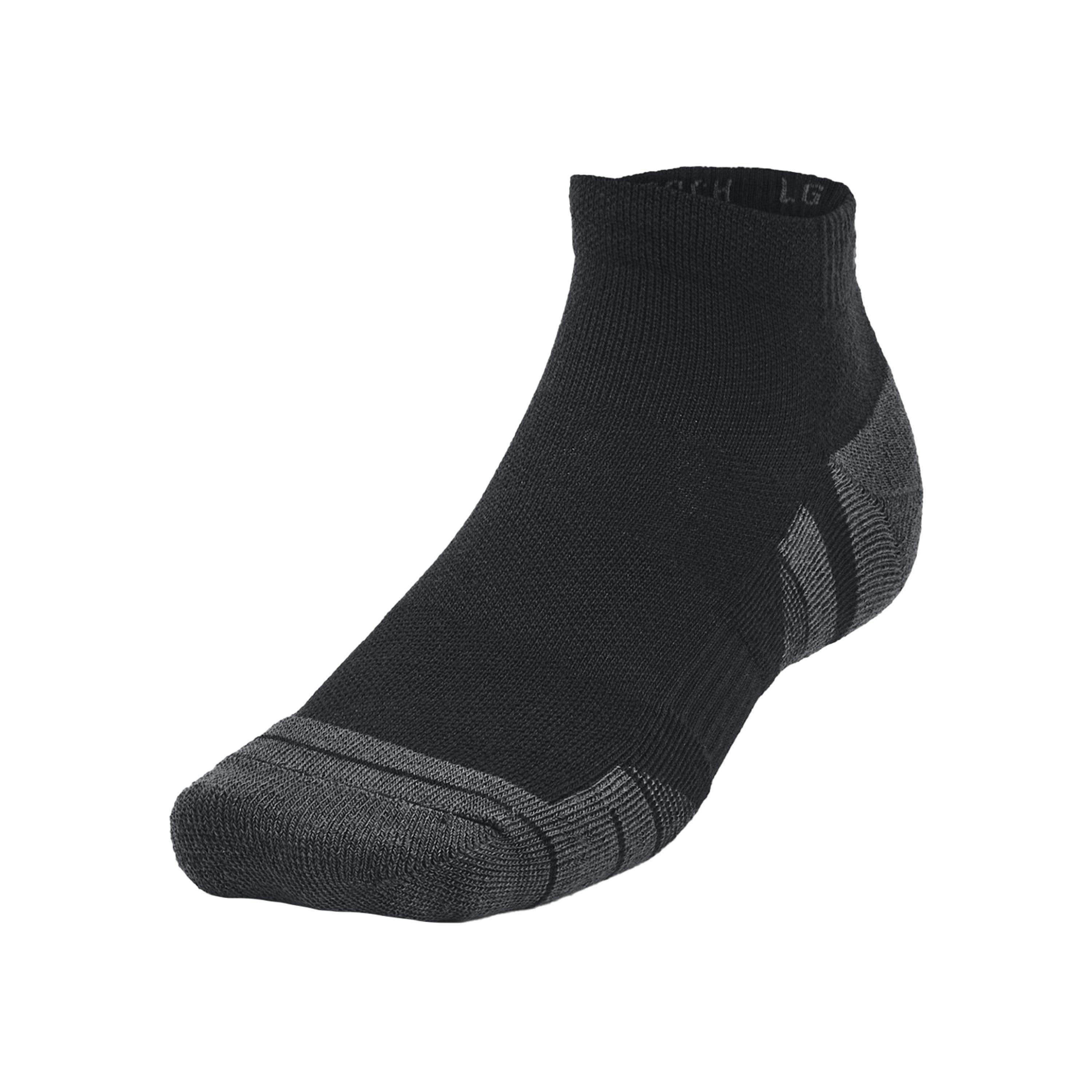 Under Armour Unisex Adult Performance Tech Socks (Pack Of 3) , view 3 of 4