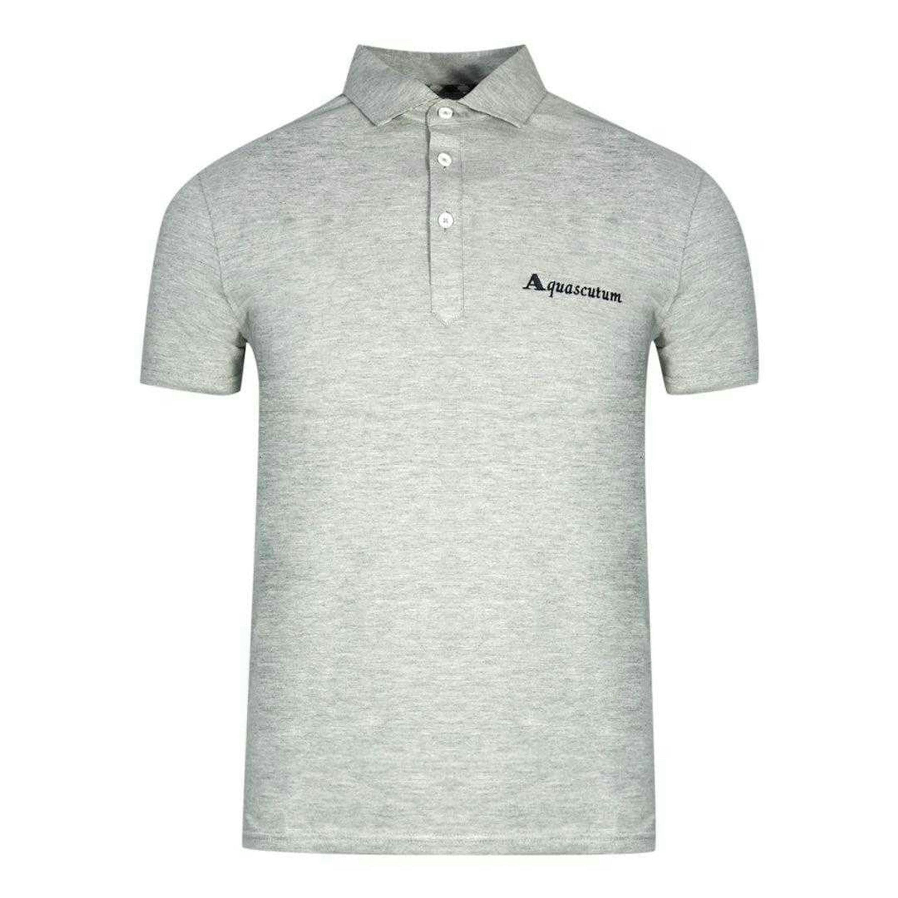 Aquascutum Unisex Adult Signature Logo Polo Shirt , view 1 of 2